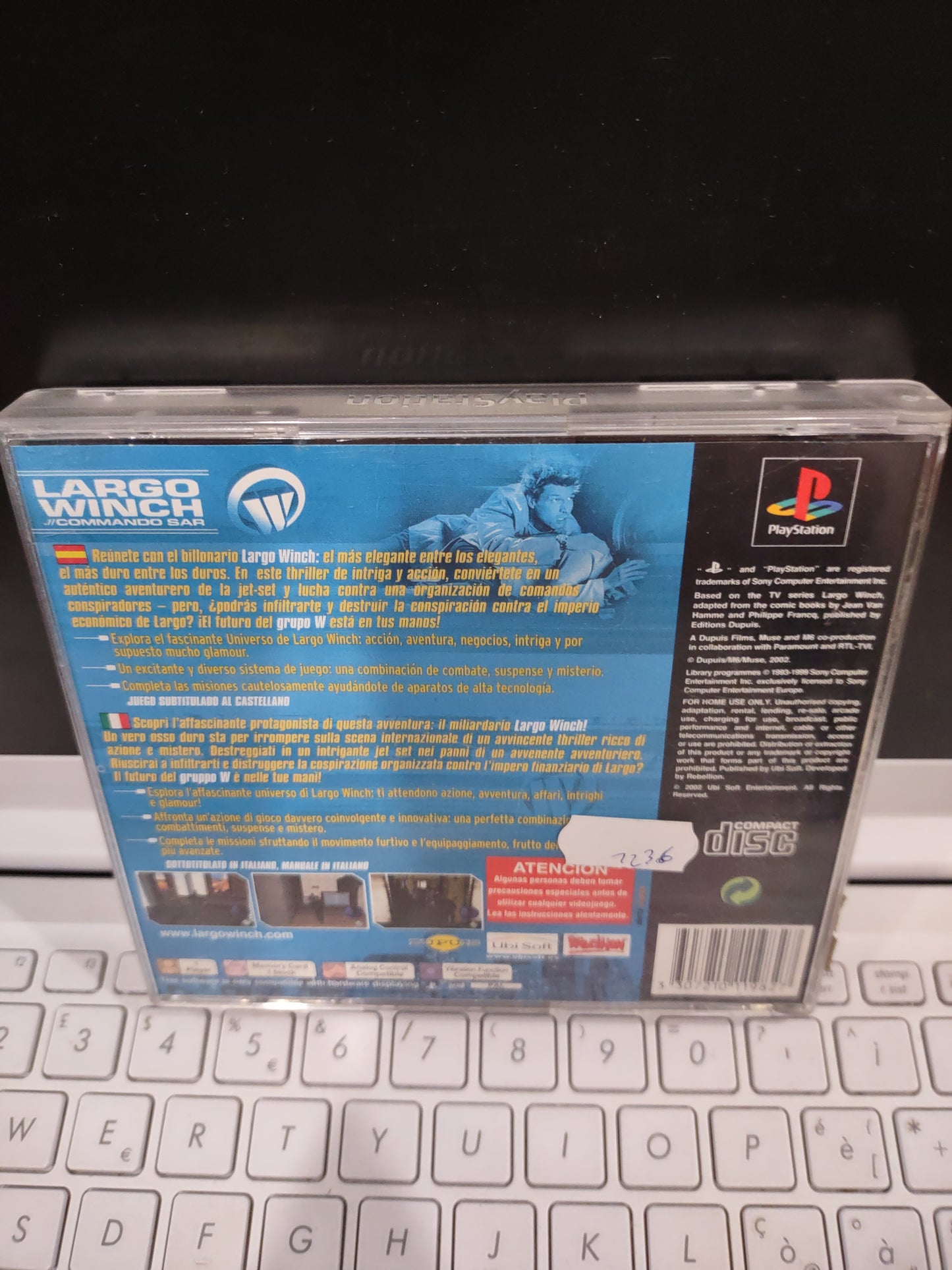 Quel gioco avesse uno PlayStation largo winch