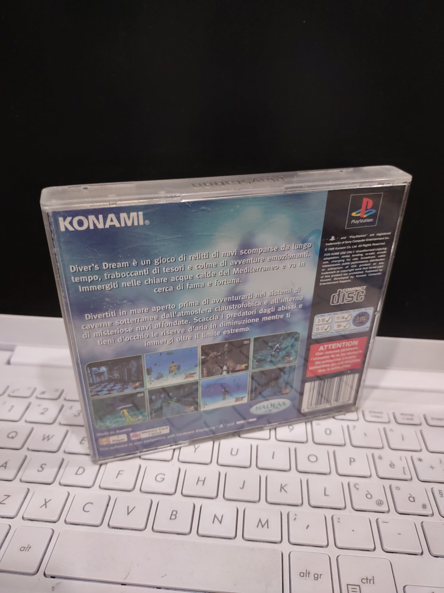 Gioco PS1 Playstation diver's dream