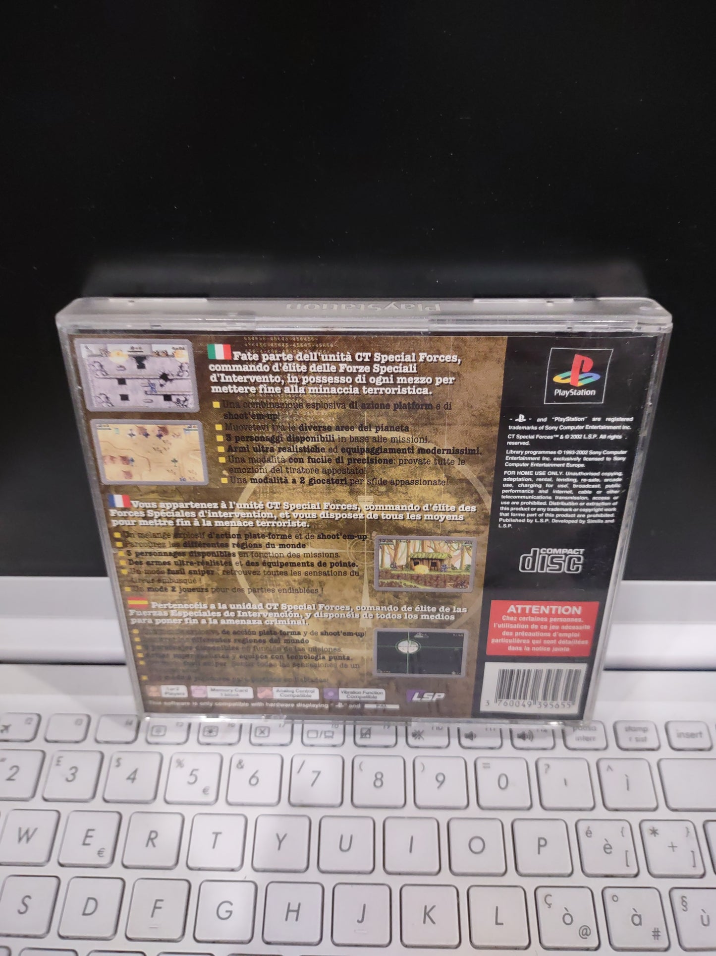 Gioco PS1 CT special forces PlayStation PAL