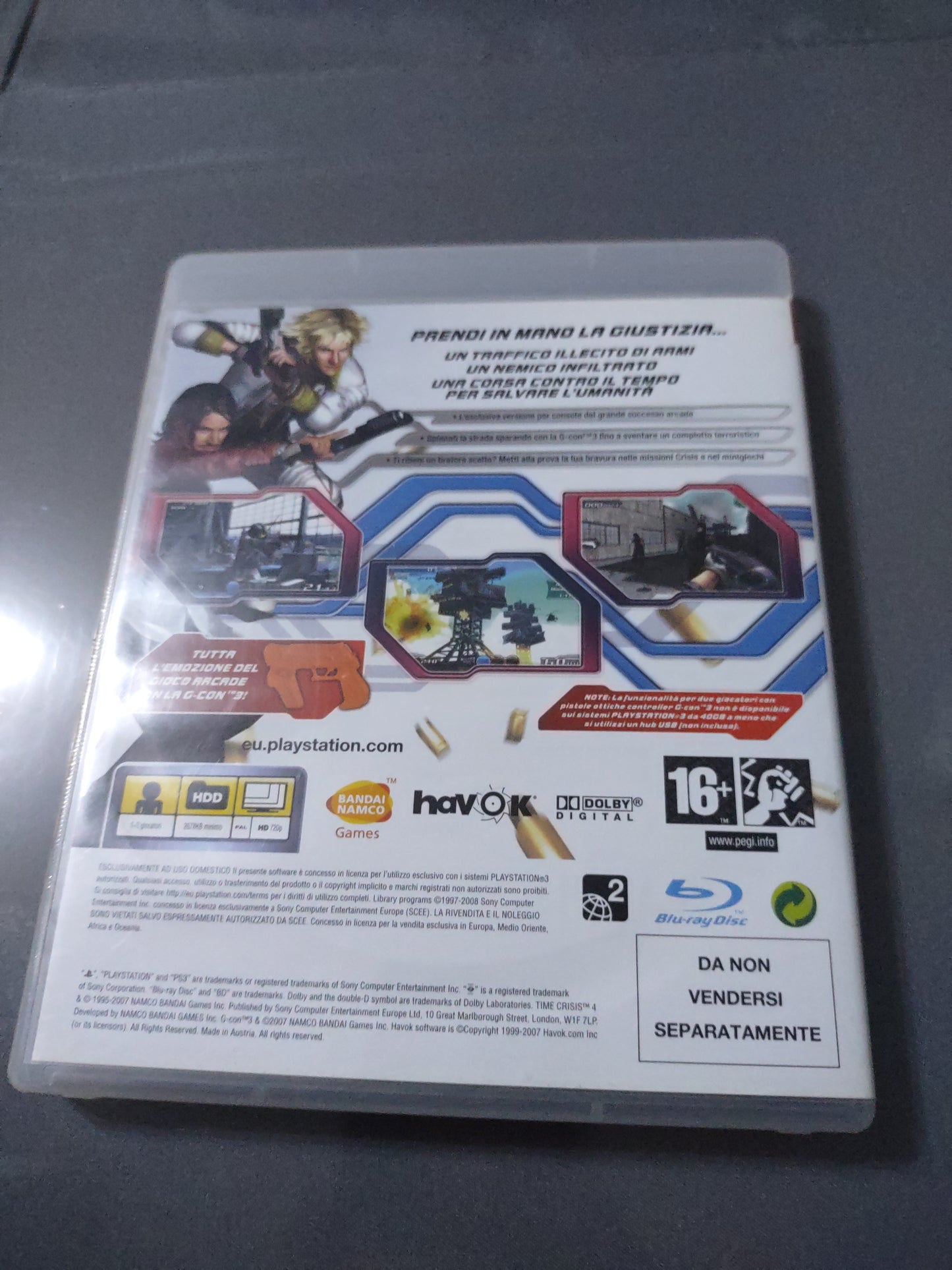 Gioco PS3 PlayStation Time crisis 4