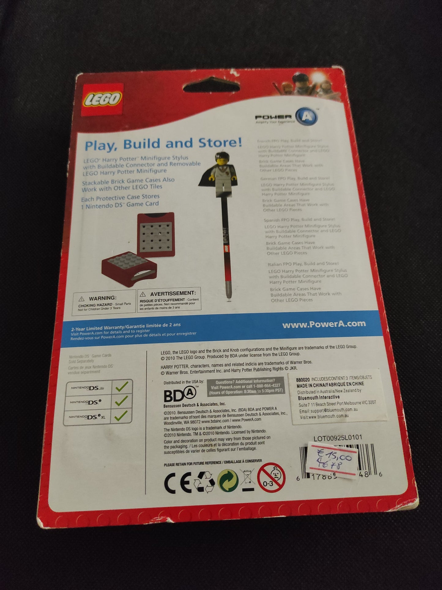 Play & Build pennino Harry Potter Nintendo Ds