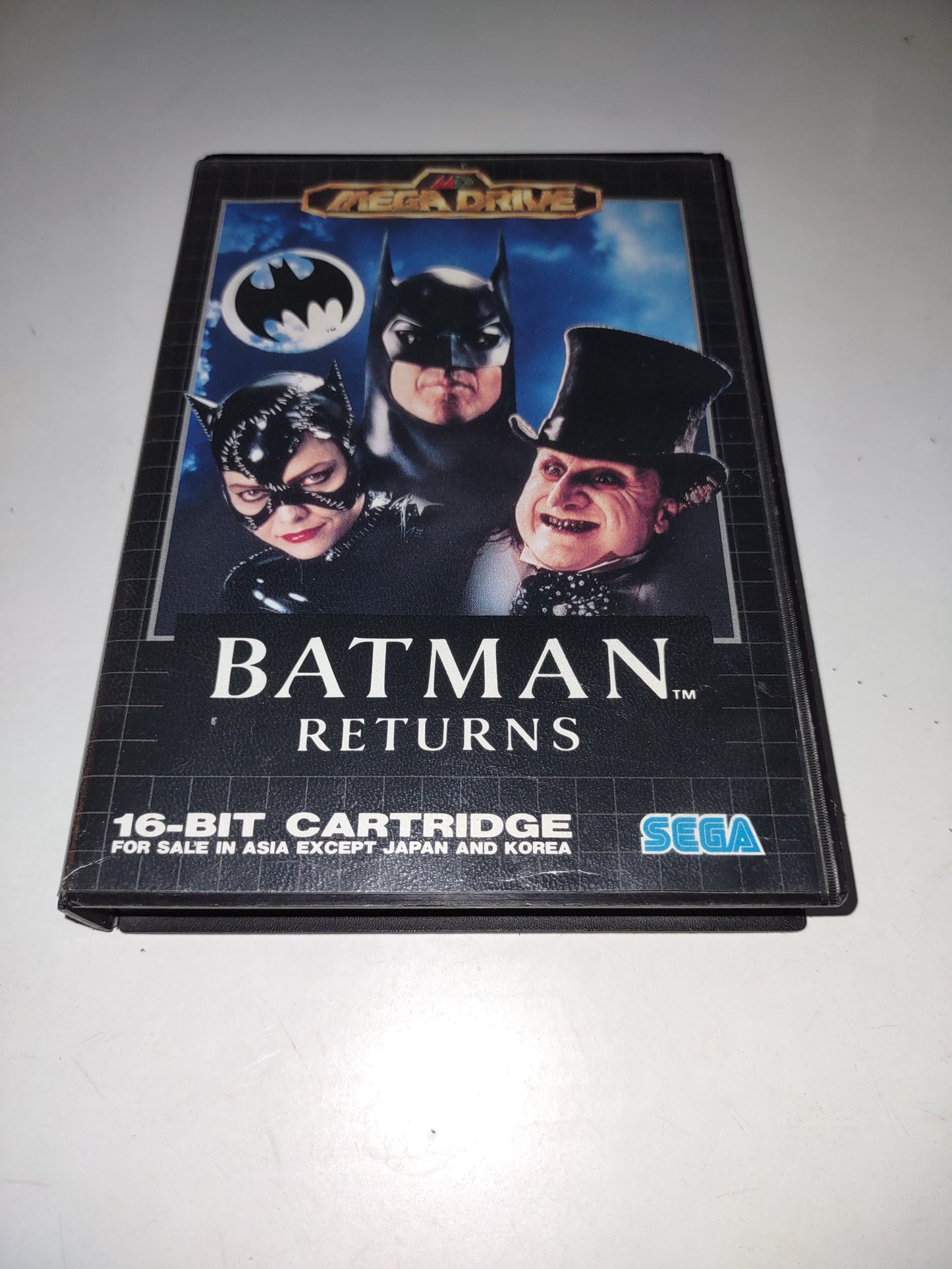 gioco sega Mega drive Batman returns versione Asia
