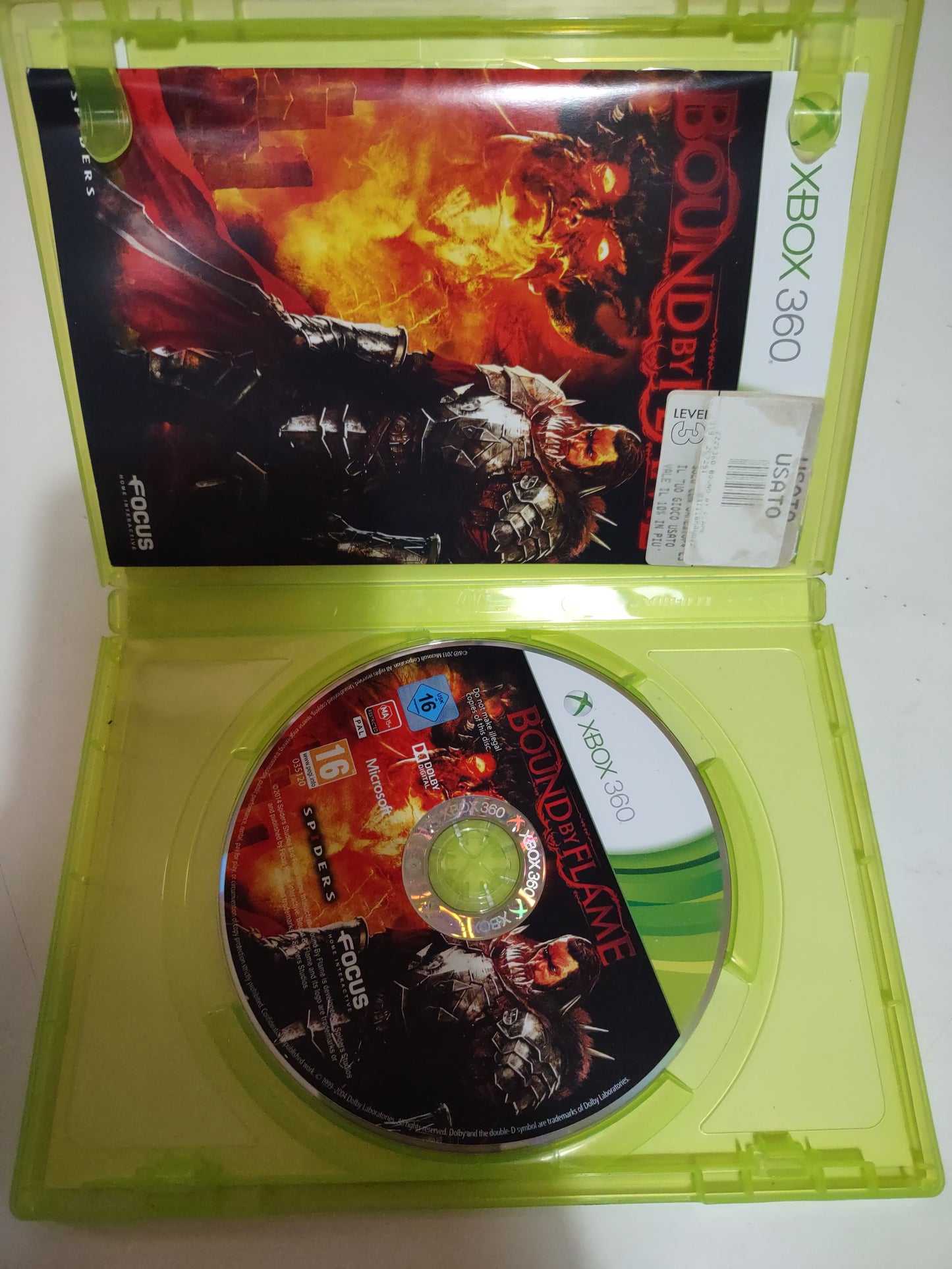 Gioco Xbox 360 bound by flame