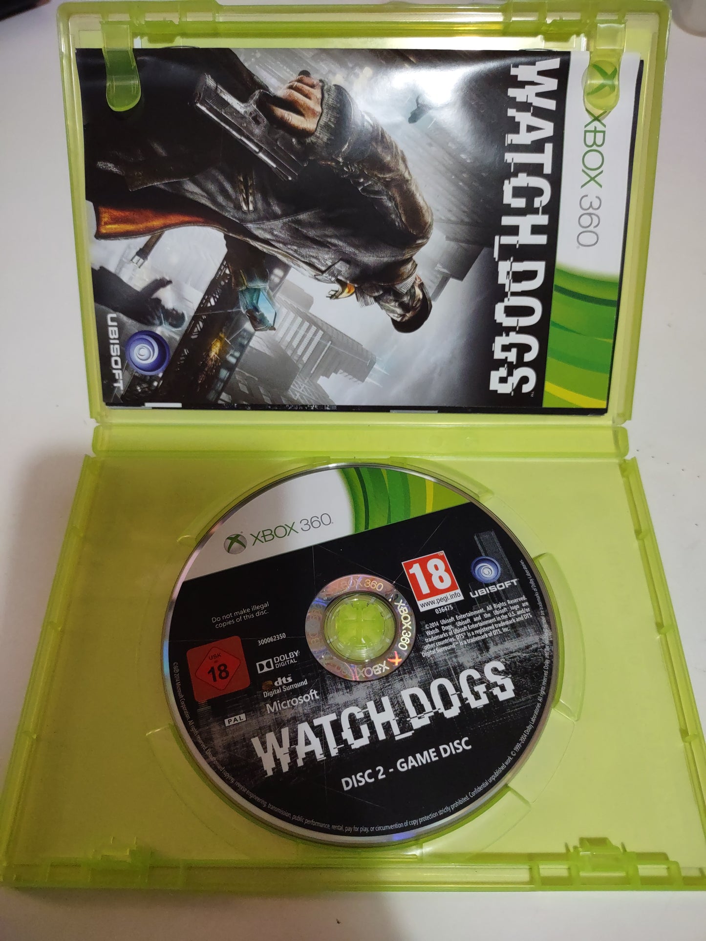 Gioco Xbox 360 Watch dogs PAL ita
