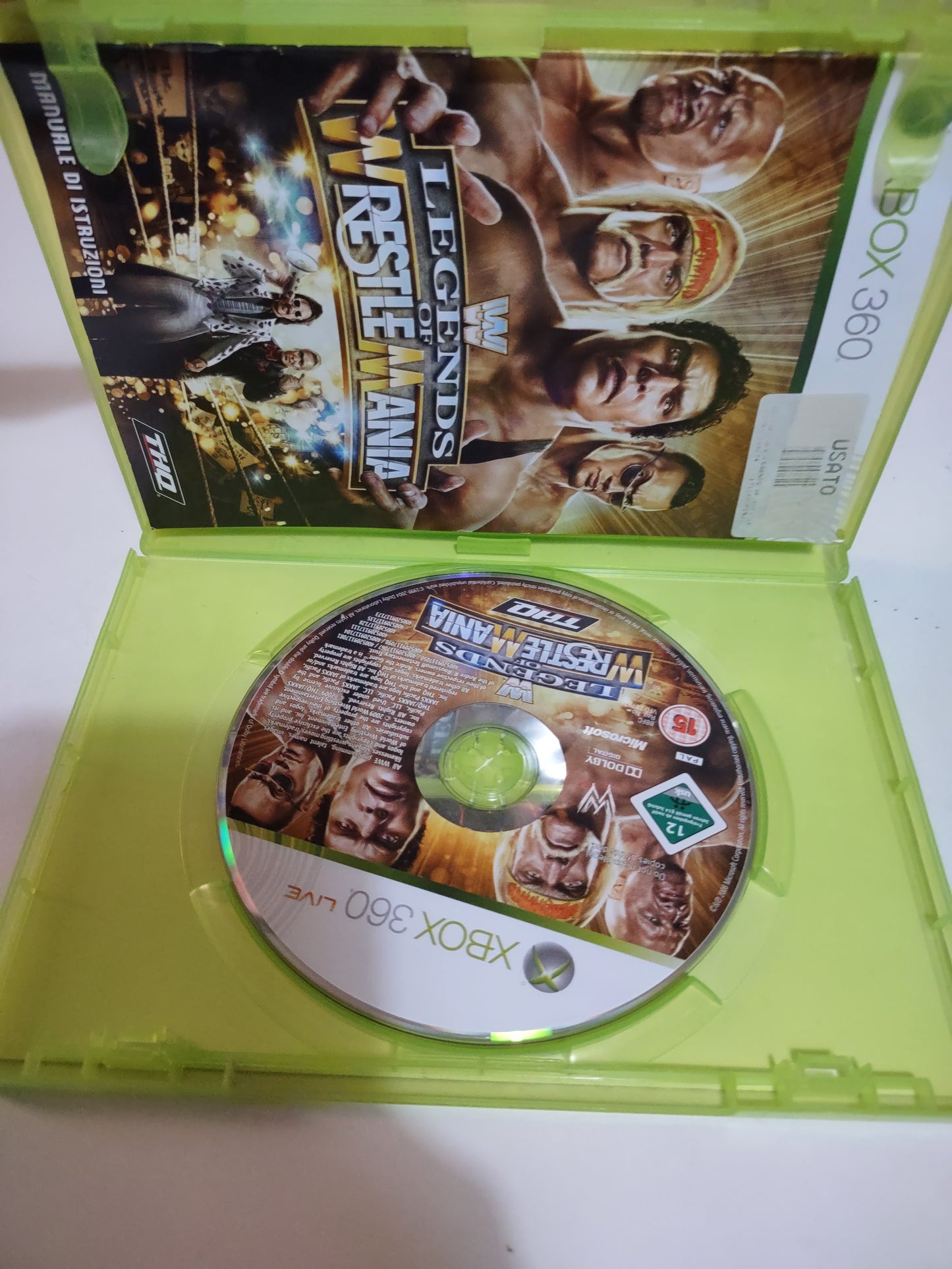 Gioco Xbox 360 WWE Legends of WRESTLEMANIA