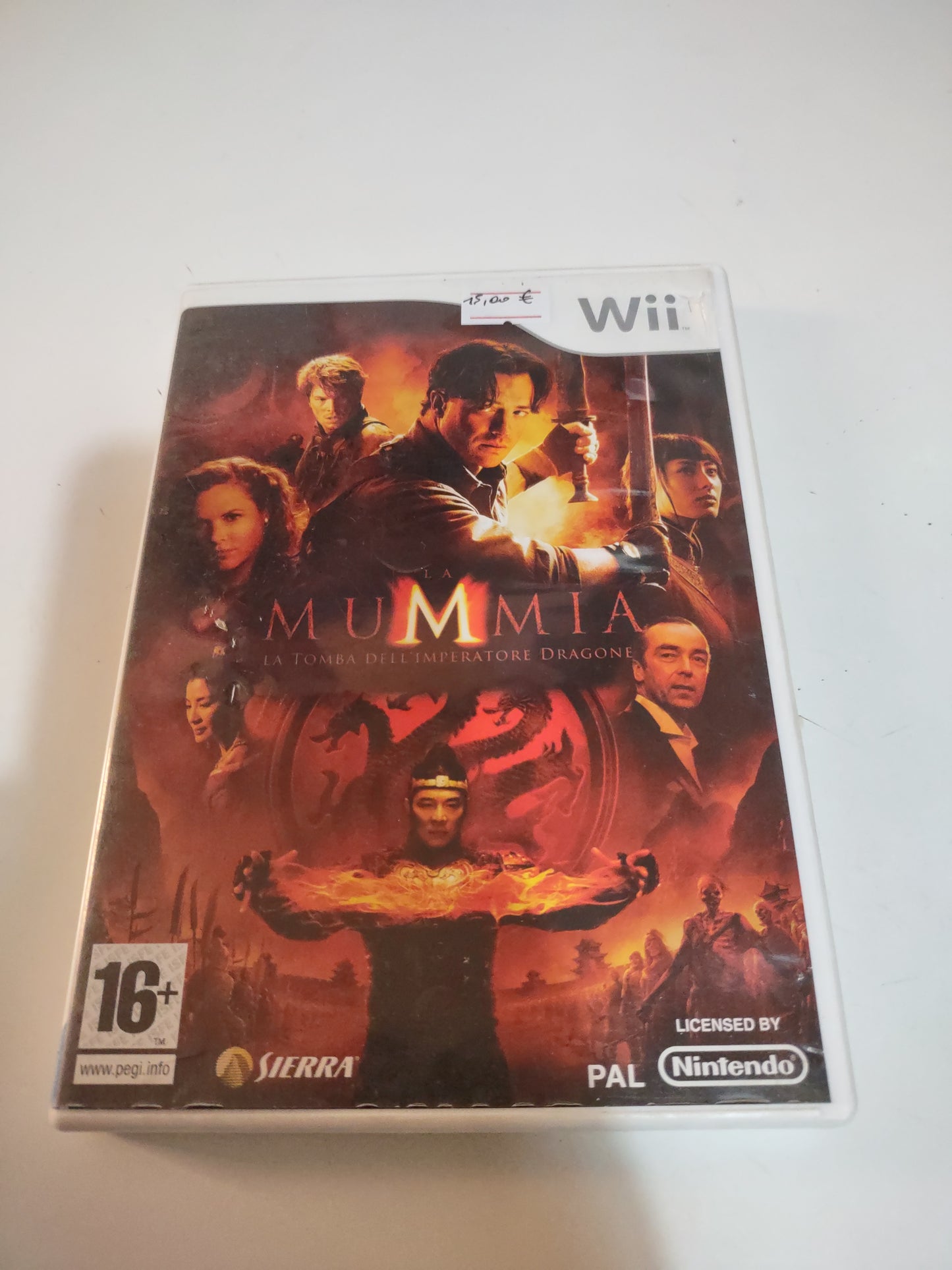 Gioco Nintendo Wii la mummia la tomba dell'imperatore Dragone