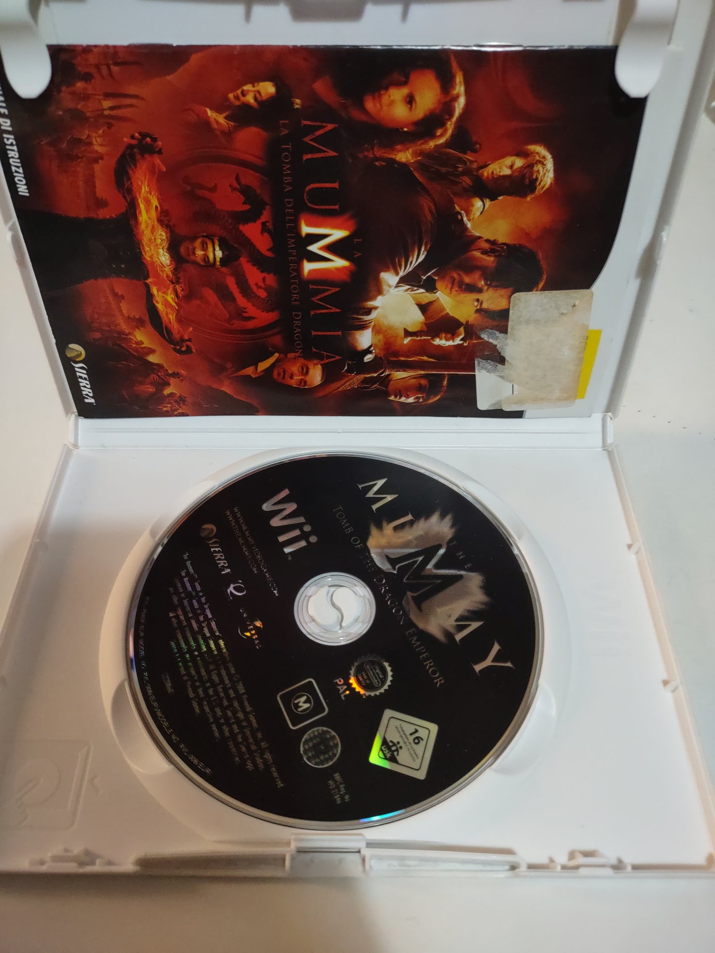 Gioco Nintendo Wii la mummia la tomba dell'imperatore Dragone