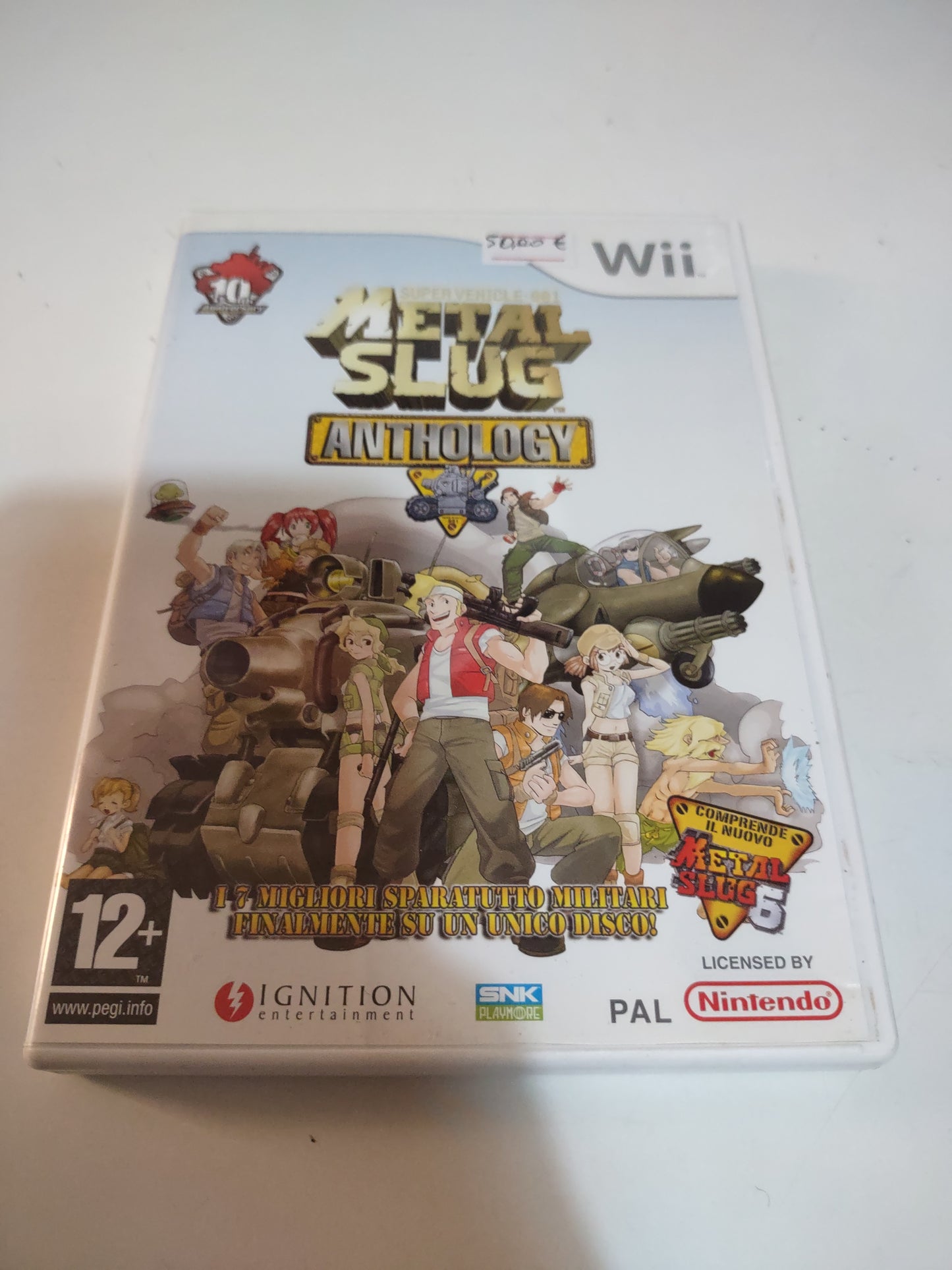 Gioco Nintendo Wii metal slug anthology