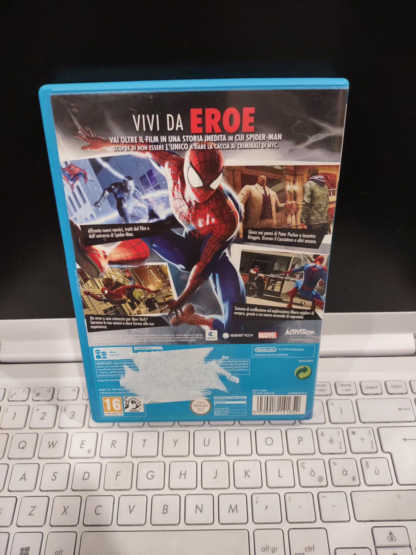 Gioco Nintendo Wii u the Amazing spider-man 2 PAL ITA
