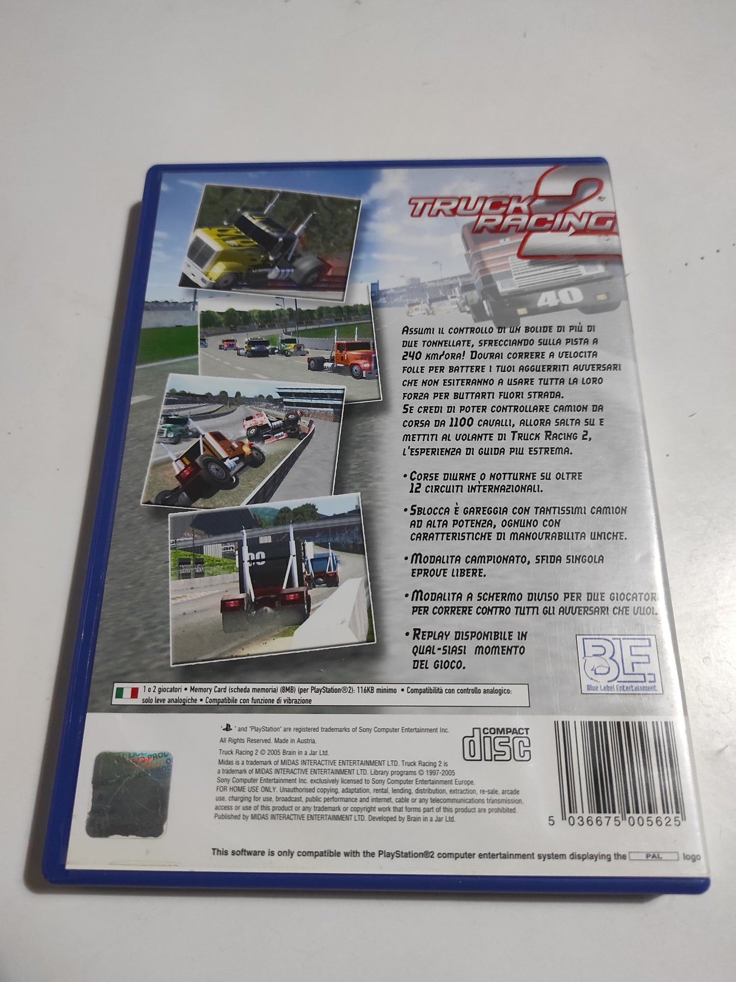 Gioco Playstation 2 ps2 truck racing 2