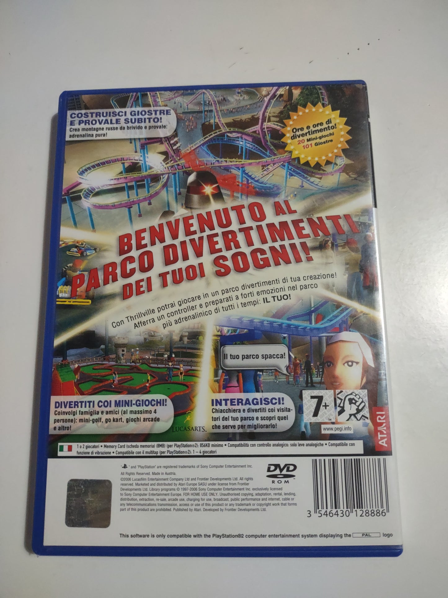 Gioco PlayStation 2 Ps2 thrillville