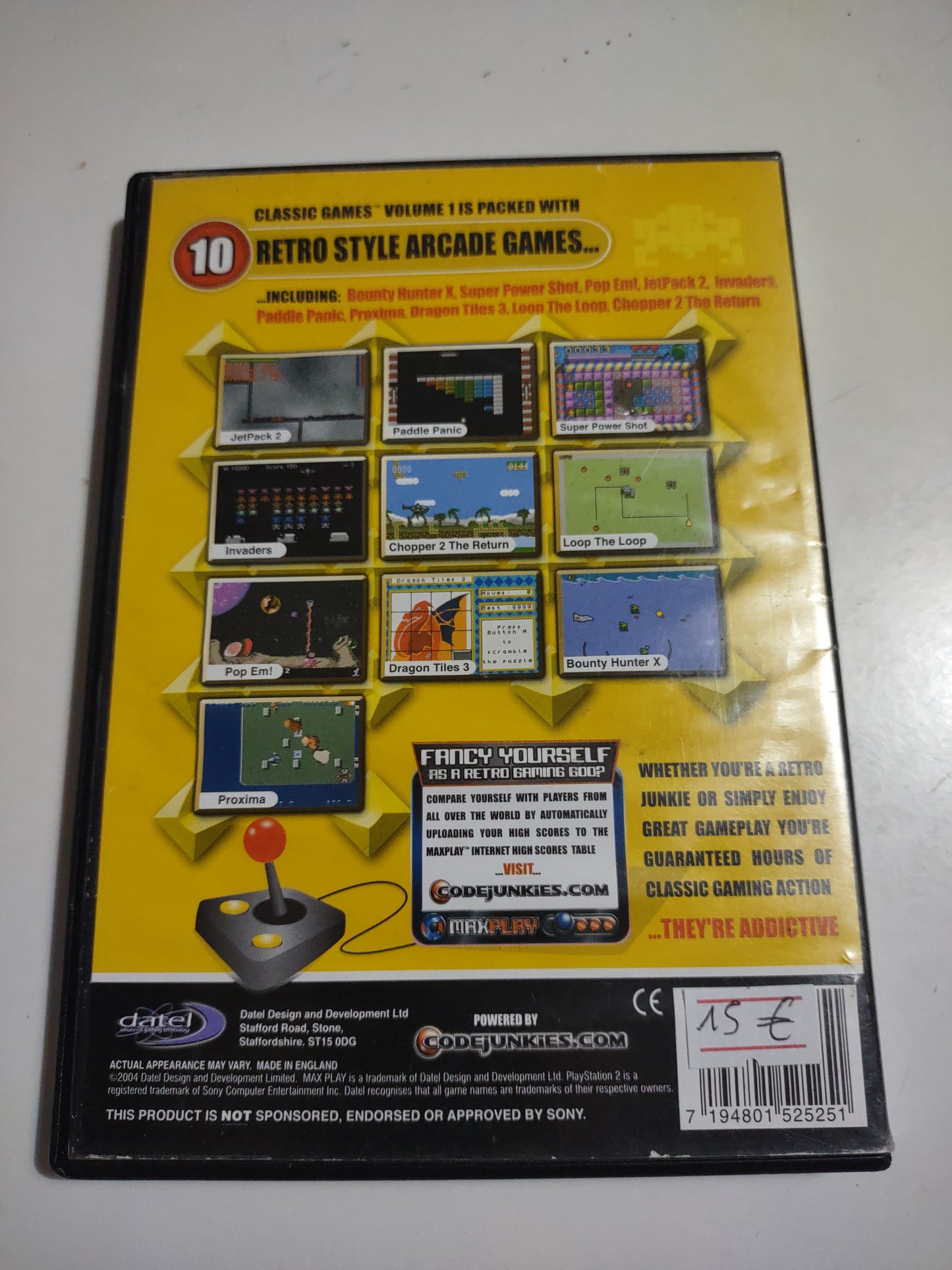 Gioco PlayStation 2 PS2 Max play Classic games