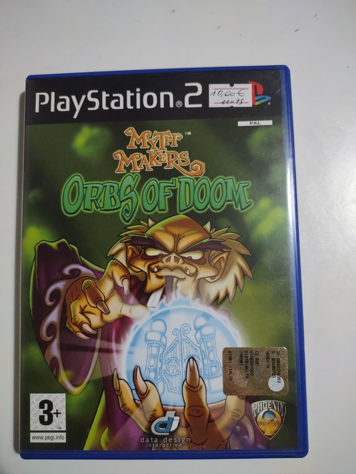 Gioco PlayStation 2 PS2 myth makers orbs of doom
