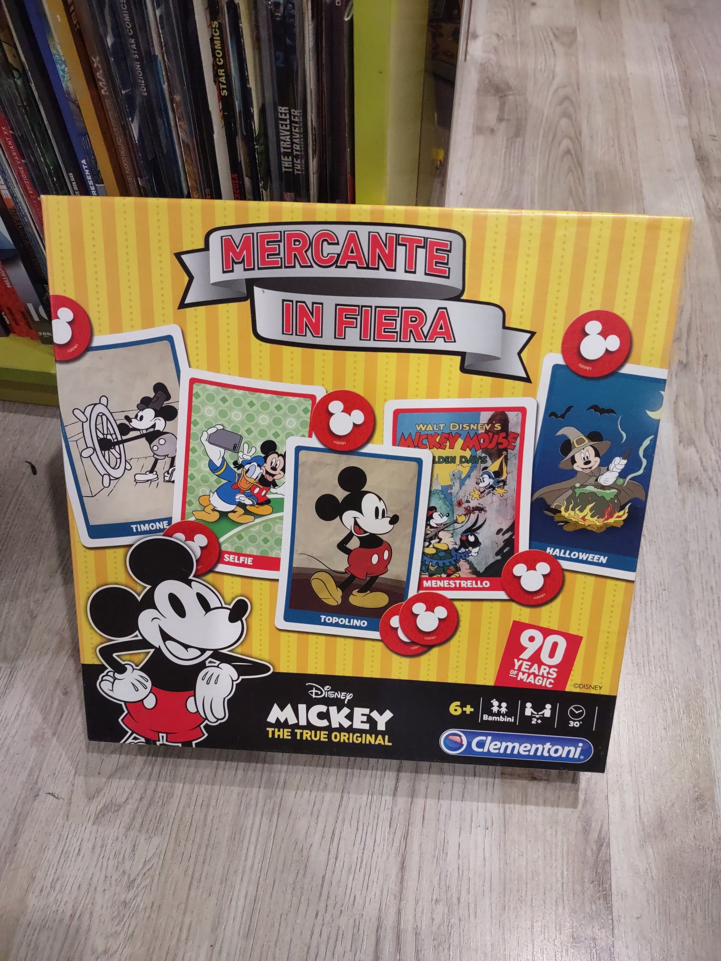 Gioco da tavolo Disney mercante in fiera Mickey mouse