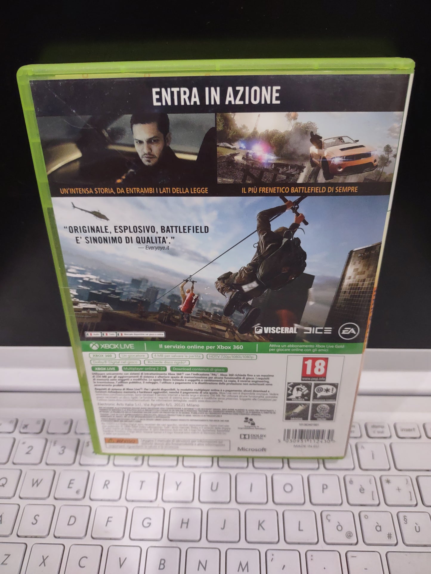 Gioco Xbox 360 Battlefield hardline