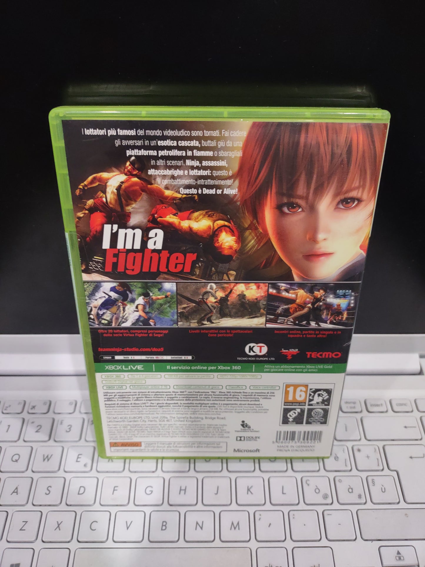 Gioco Xbox 360 dead or Alive 5