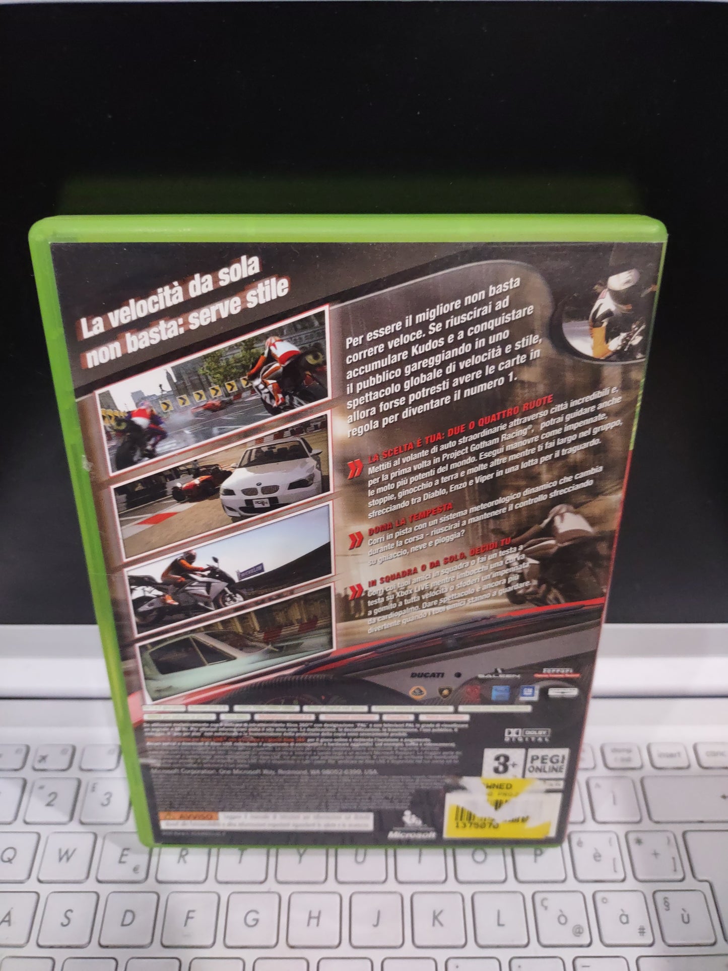 Gioco Xbox 360 project Gotham racing 4