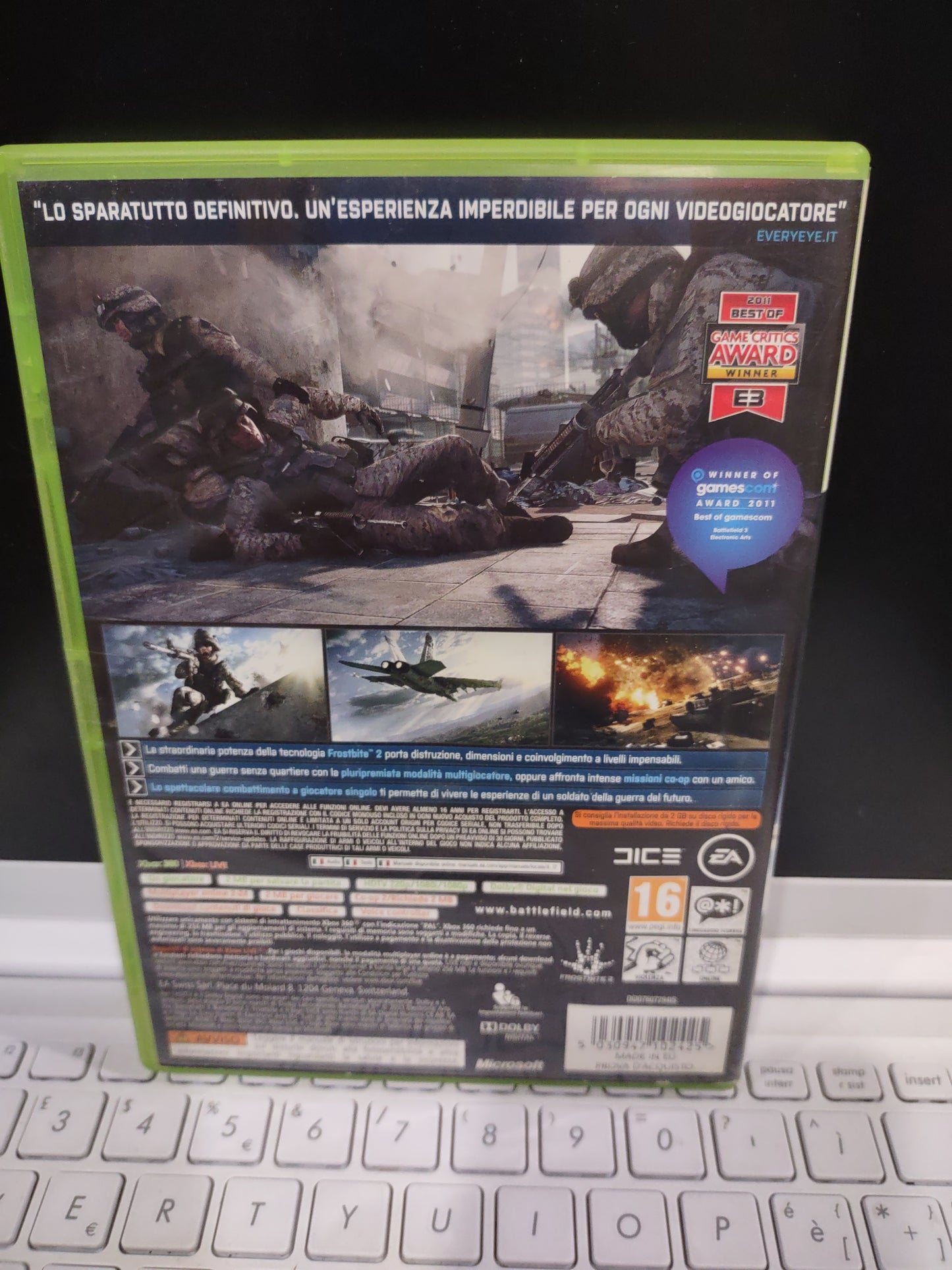 Gioco Xbox 360 Battlefield 3 PAL