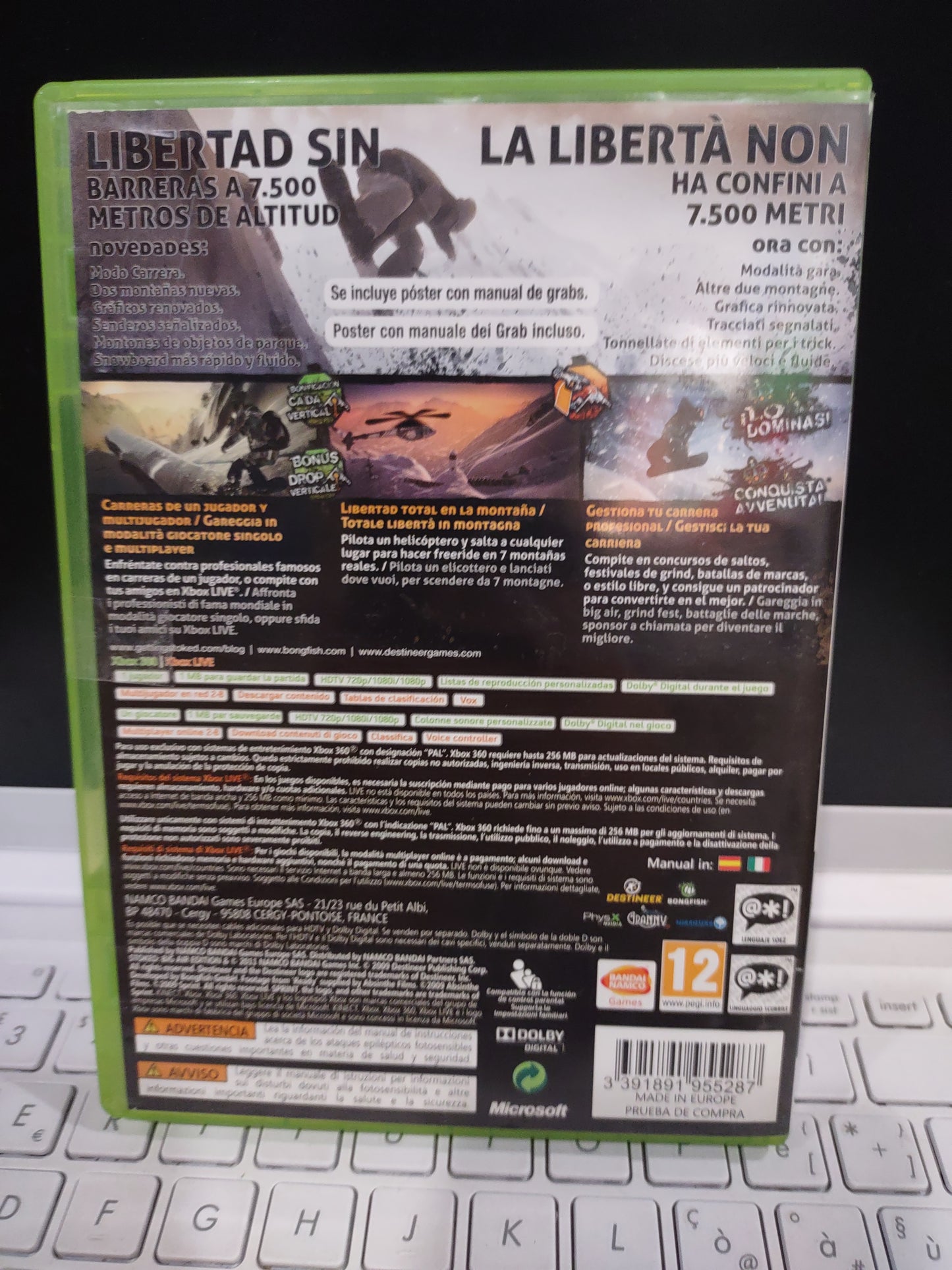 Gioco Xbox 360 big Air edition Stokes