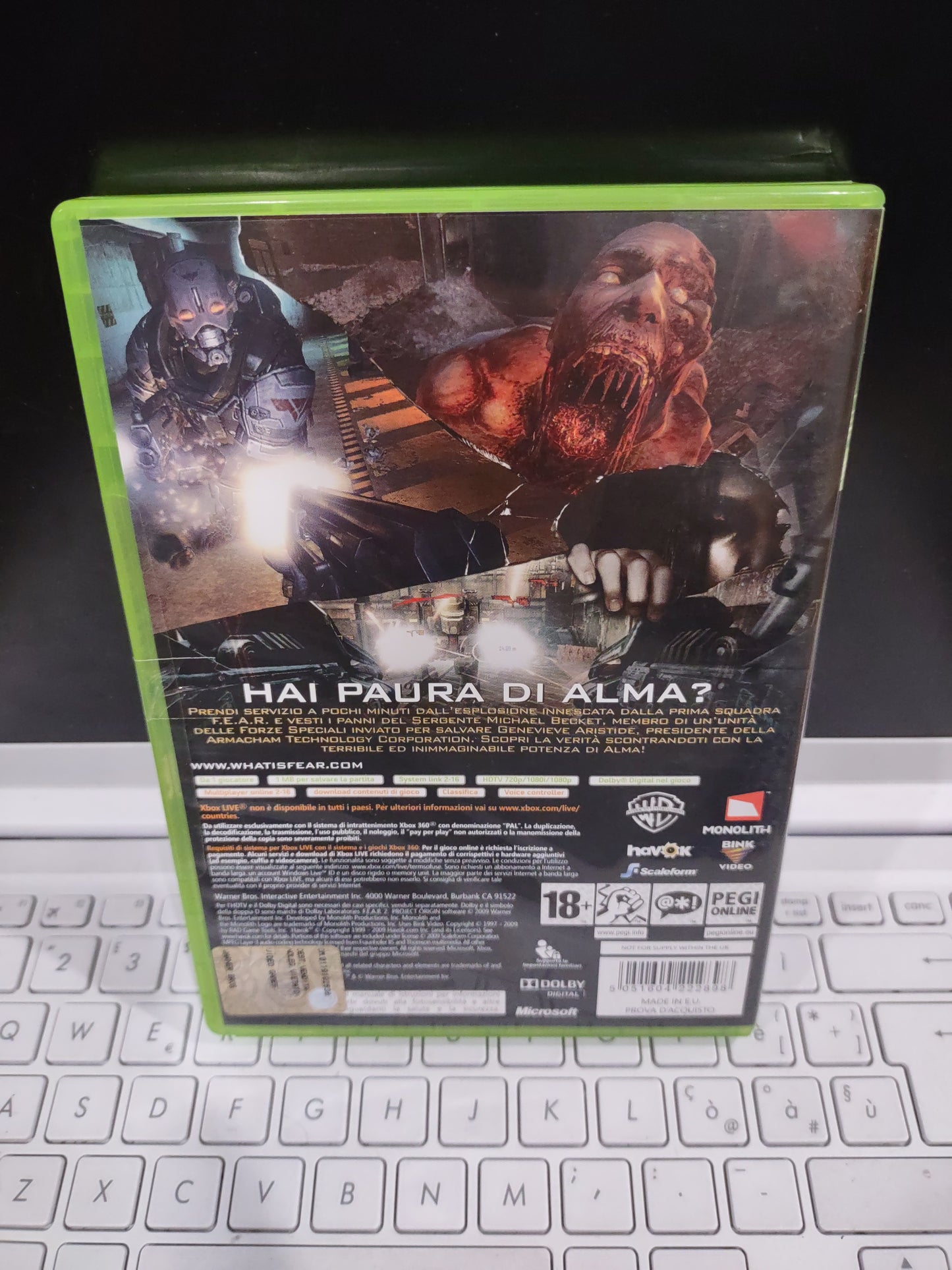 Gioco Xbox 360 FEAR 2 PROJECT ORIGIN