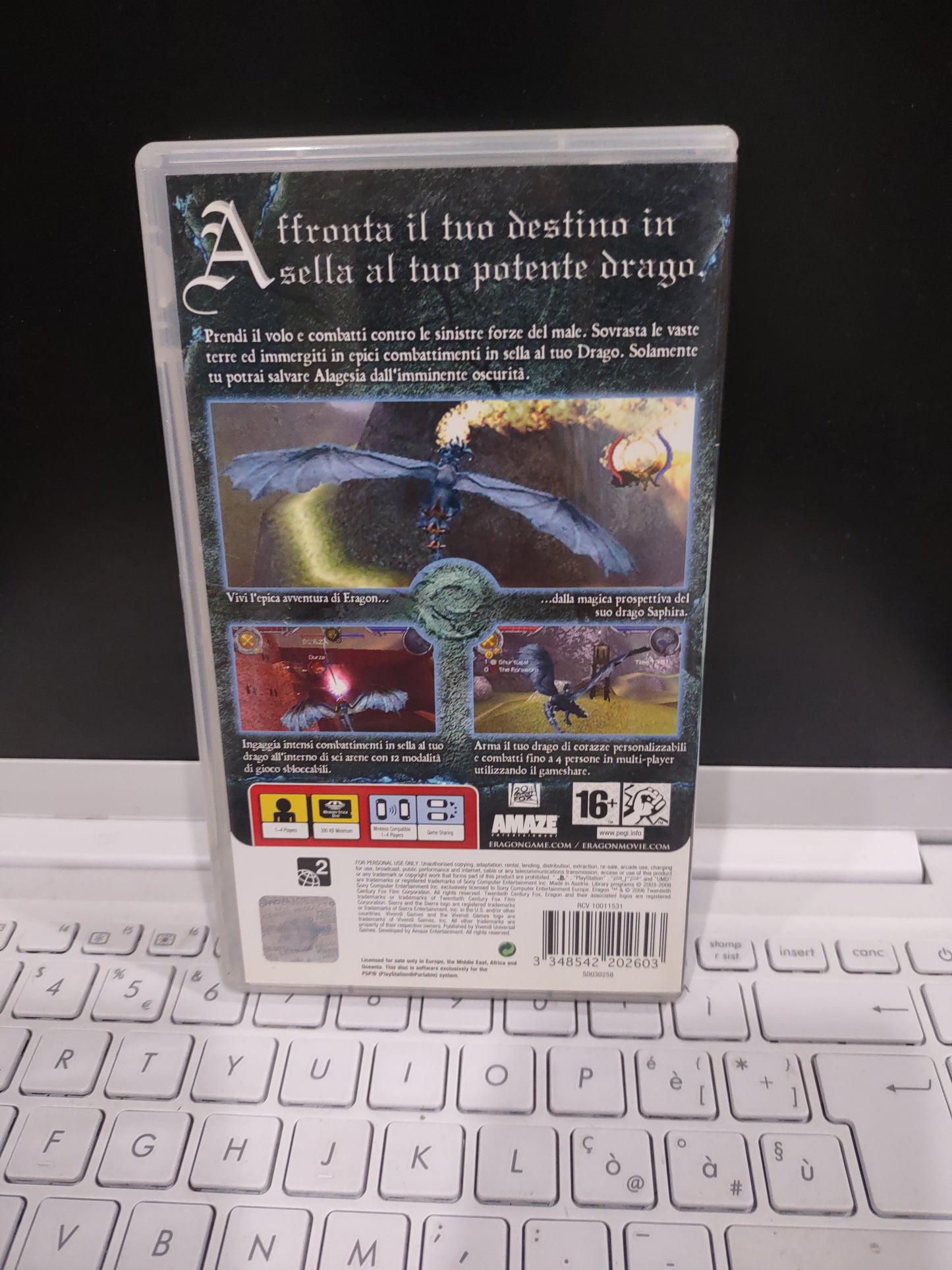 Gioco PSP PlayStation eragon