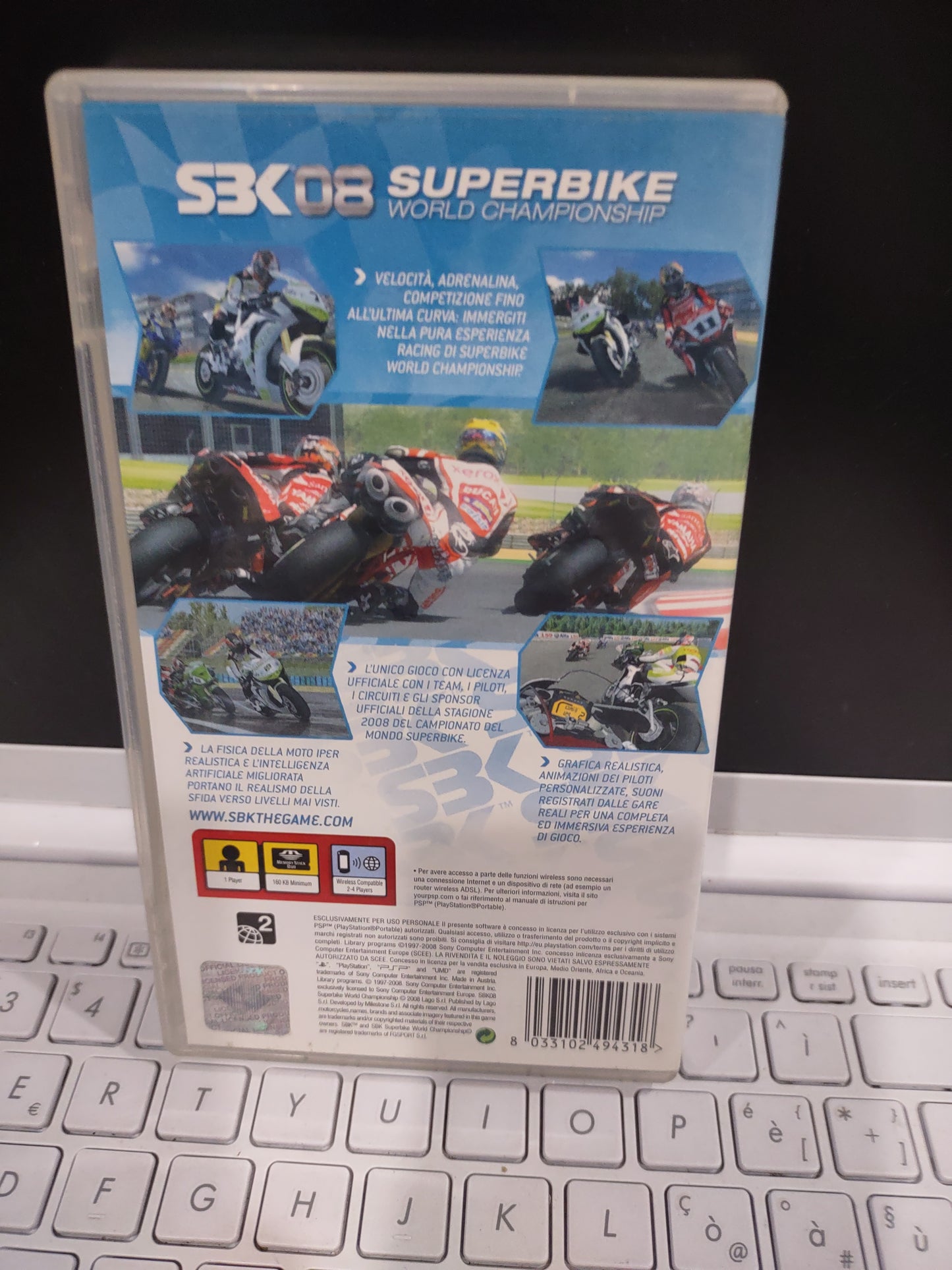 Gioco PSP PlayStation superbike world Championship 2008