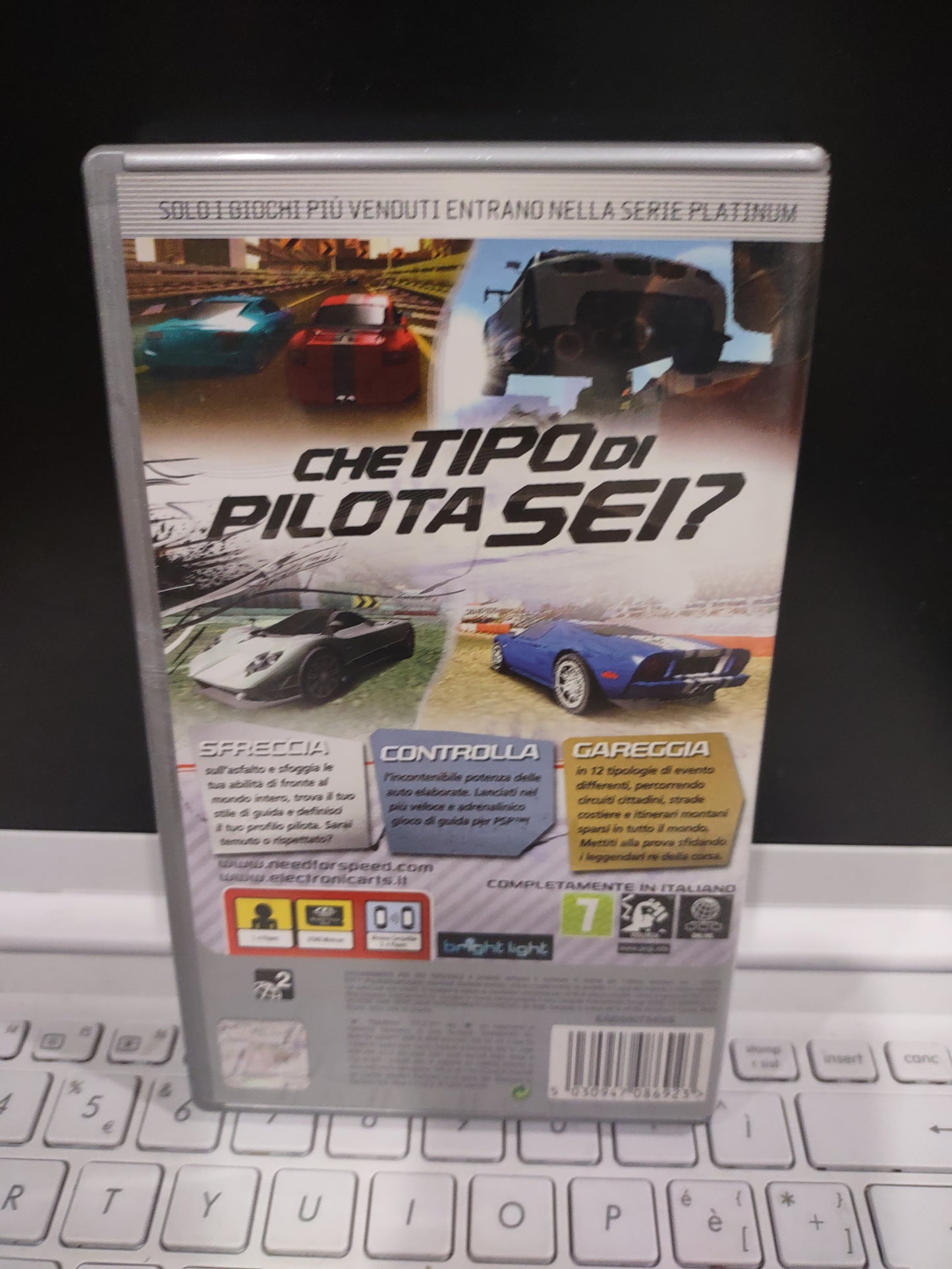 Gioco PSP PlayStation Need for Speed shift Platinum