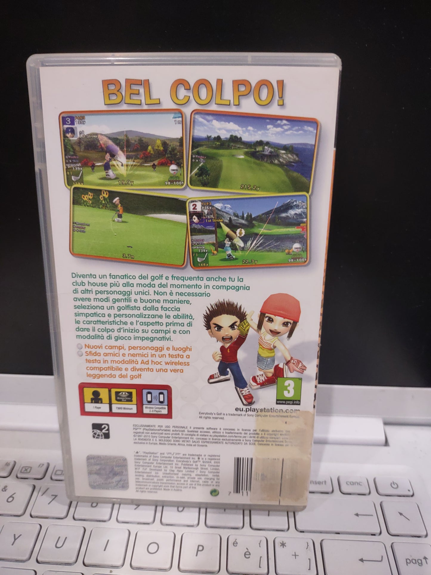 Gioco psp everybody's golf