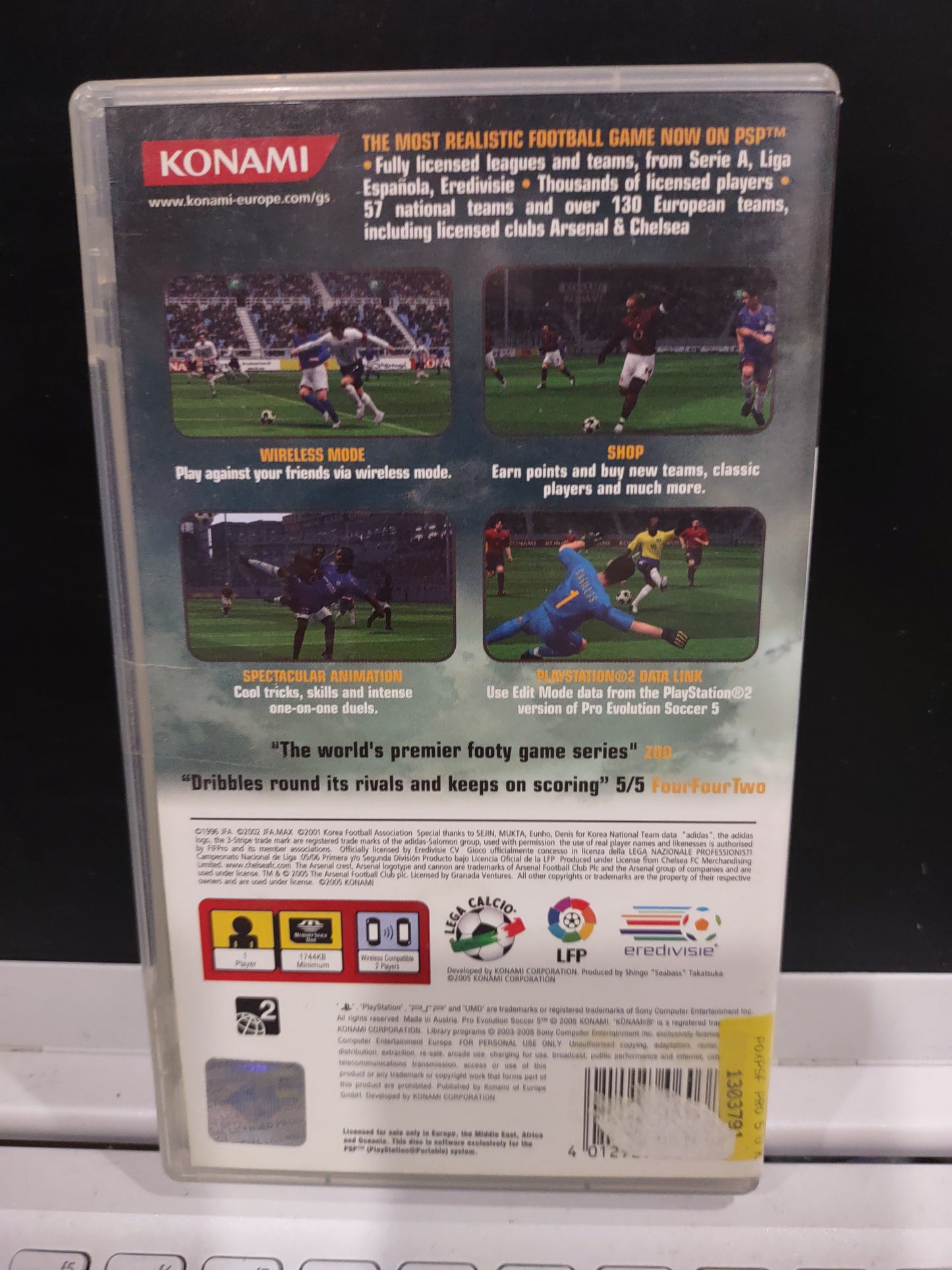 Gioco PSP PlayStation Pro Evolution soccer 5 PES