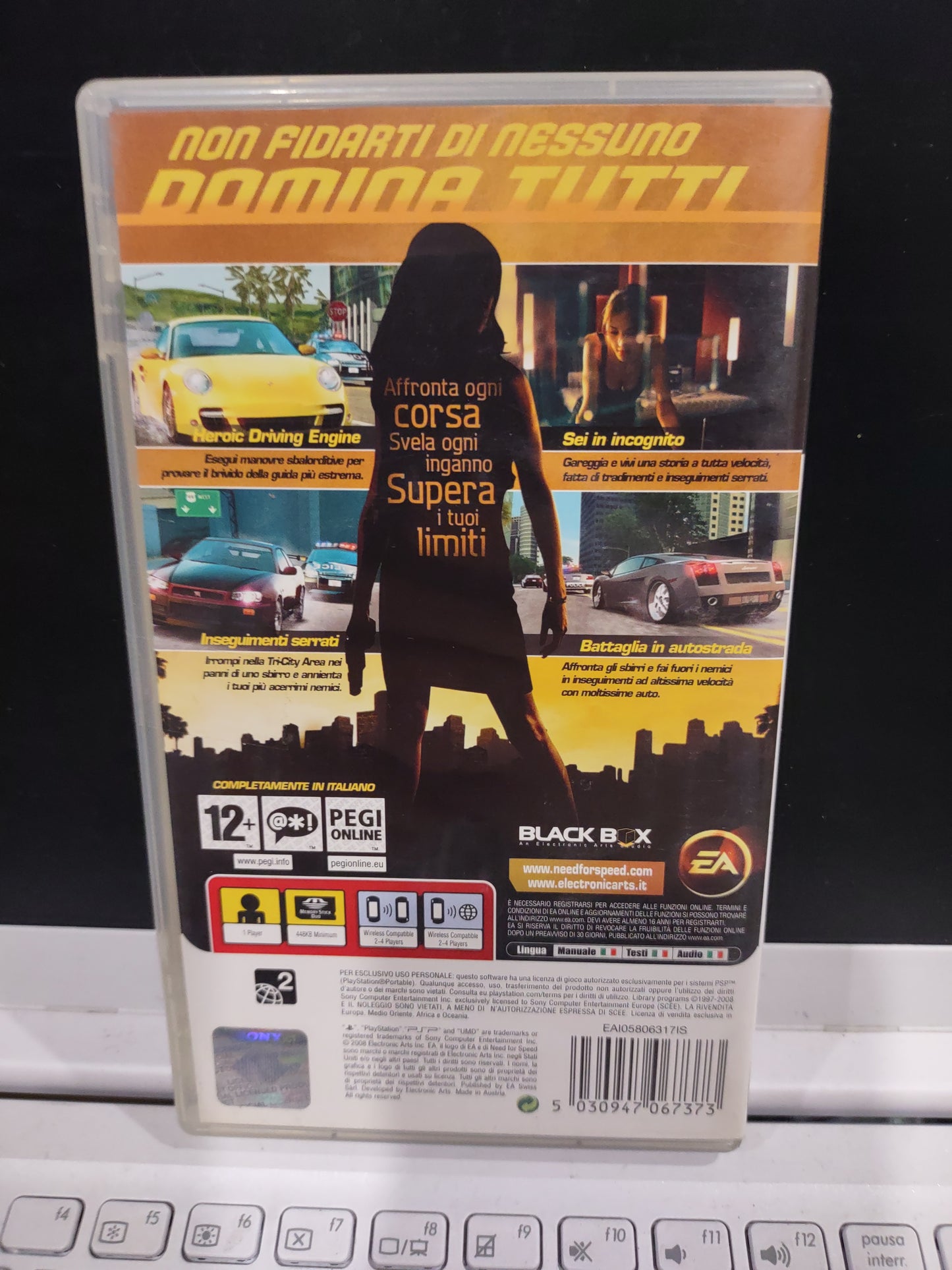 Gioco psp PlayStation Need for Speed Undercover