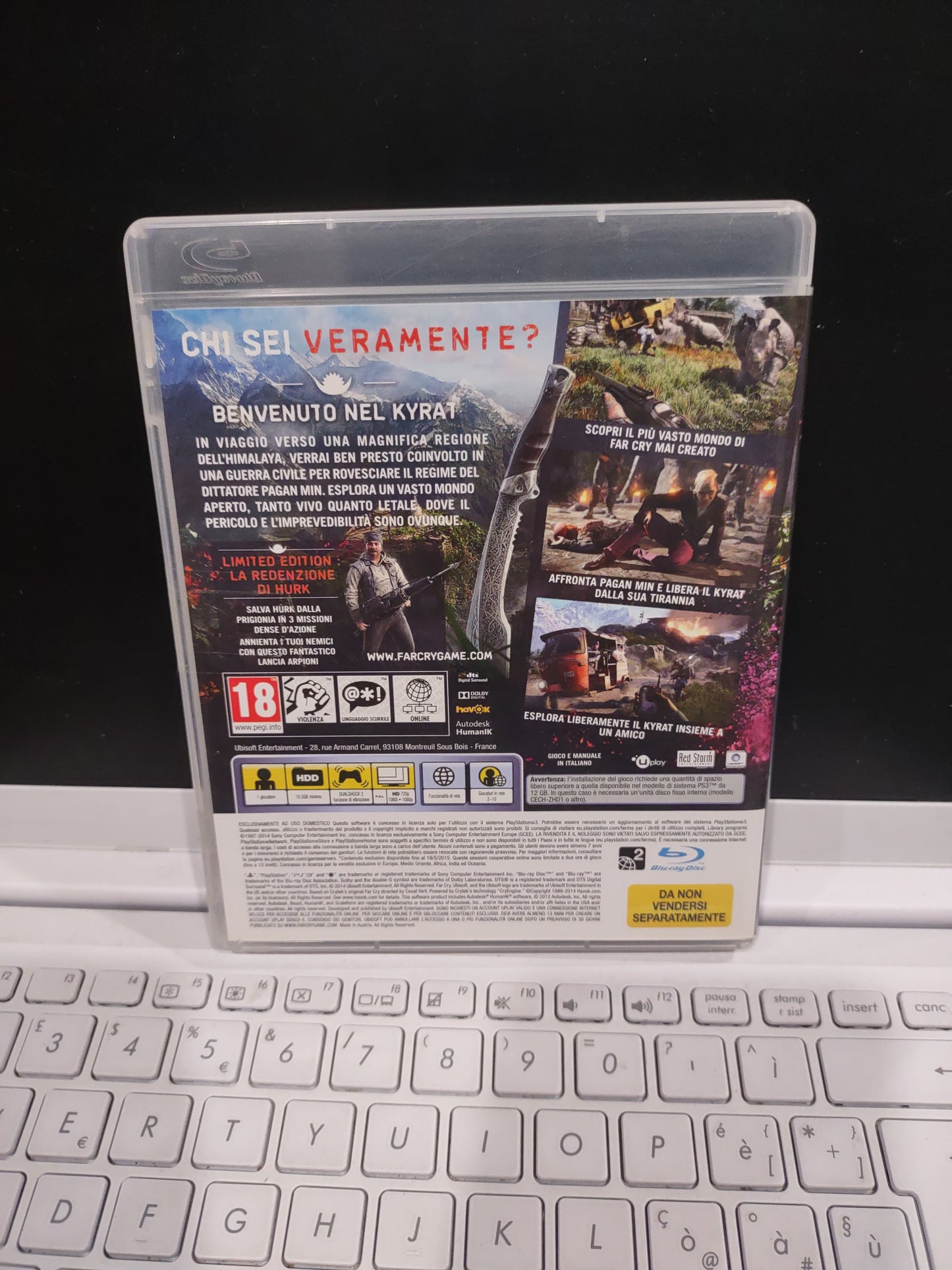 Gioco PS3 PlayStation limited edition far cry 4