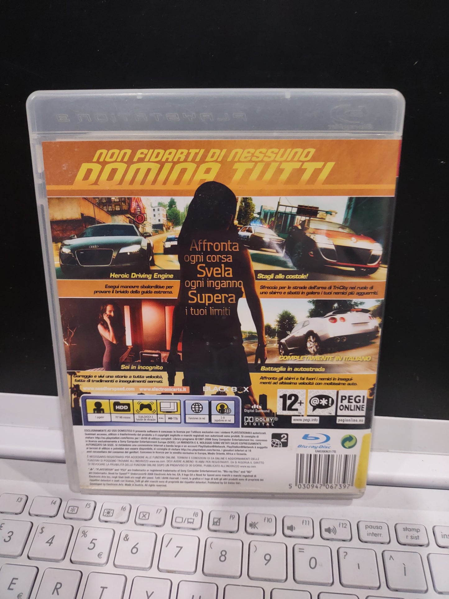 Gioco PS3 PlayStation Need for Speed Undercover