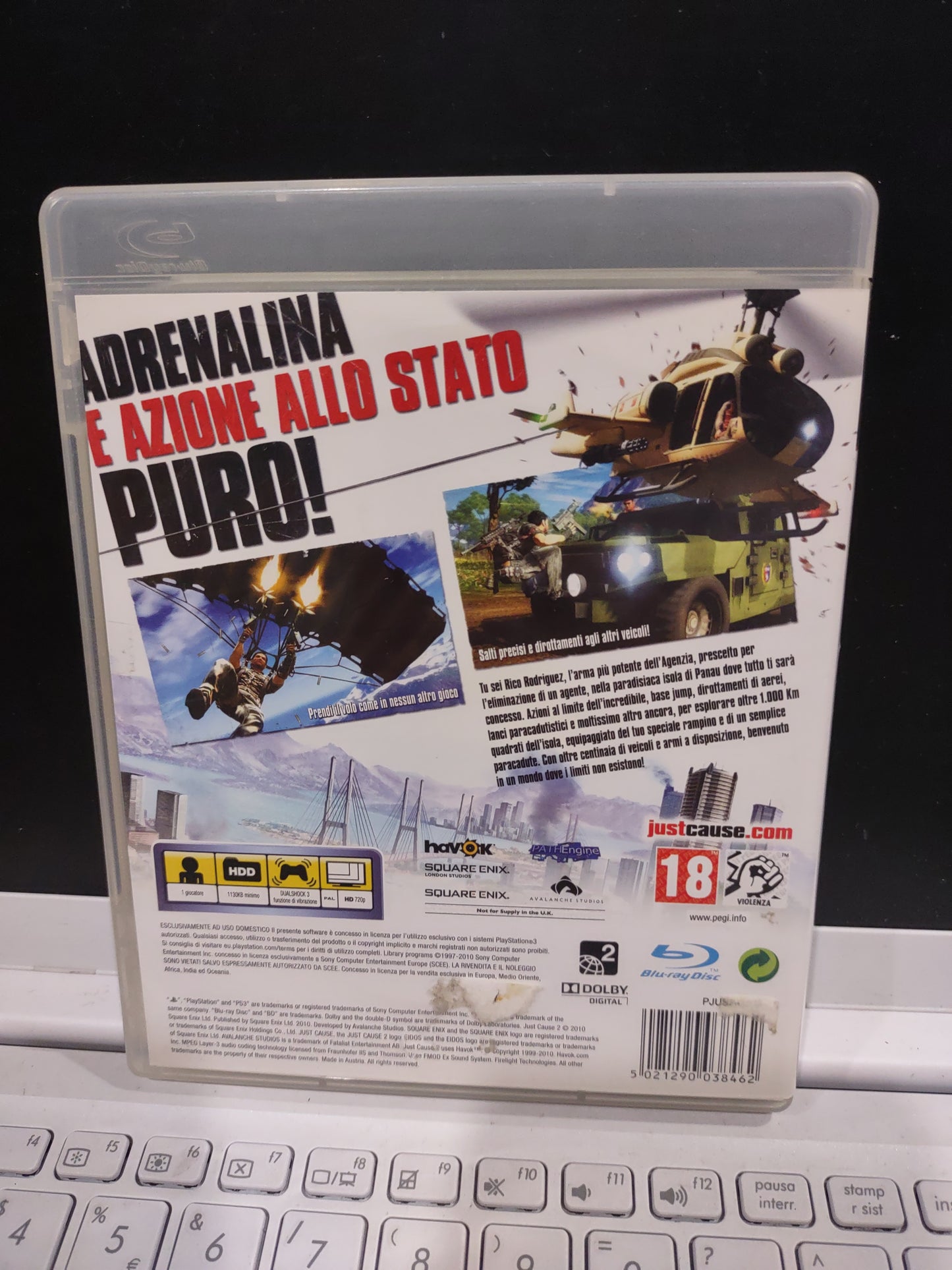 Gioco ps3 PlayStation Just cause 2