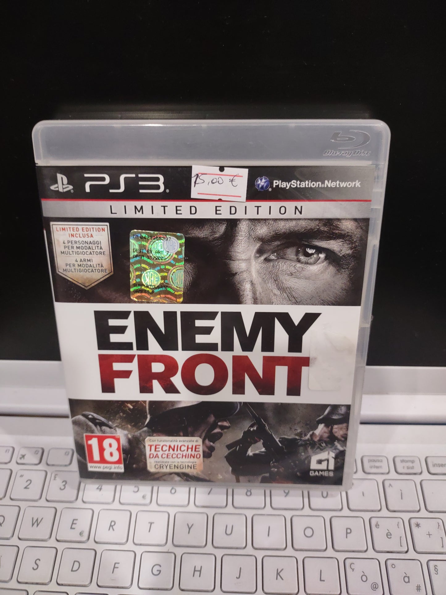 Gioco ps3 PlayStation enemy front guerra limited edition