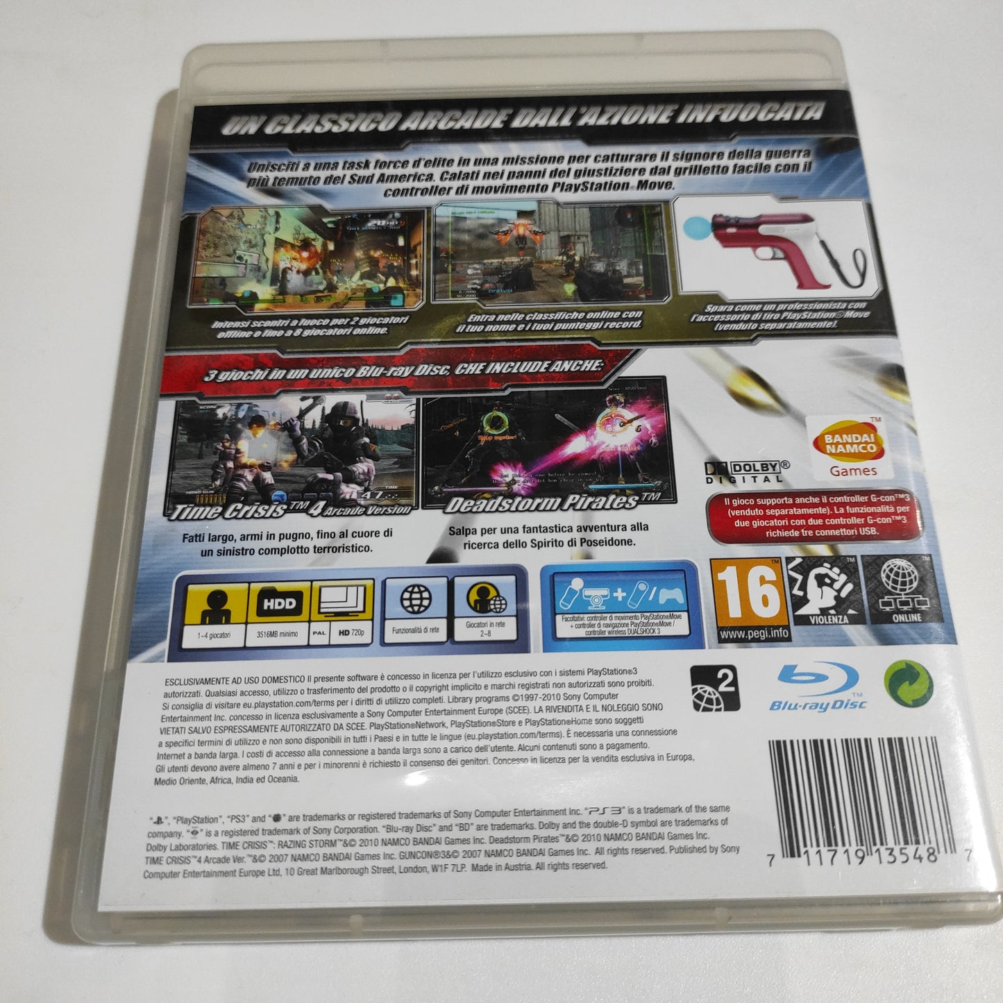 Gioco ps3 playstation 3 time crisis