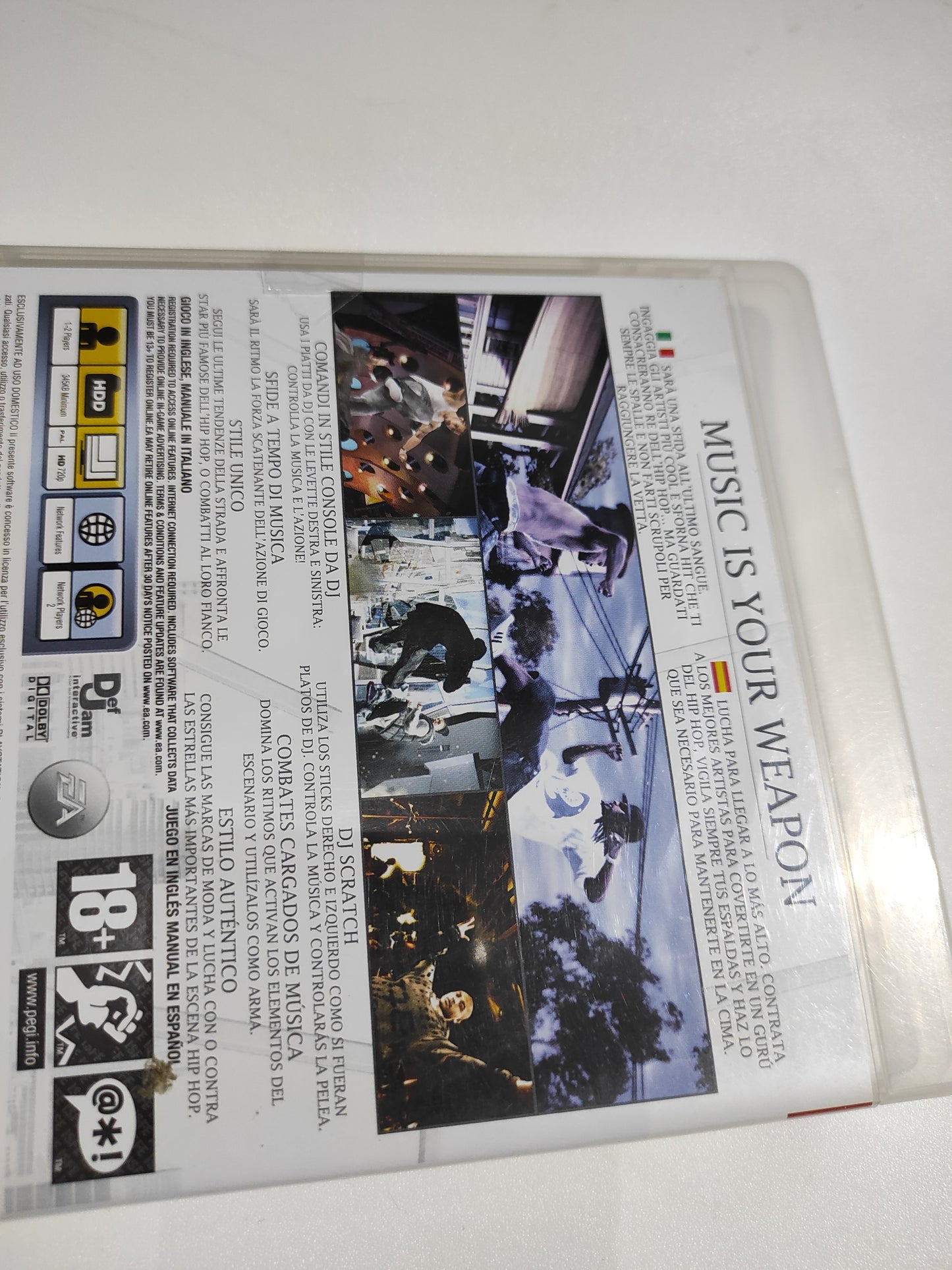Gioco ps3 playstation 3 def jam icon