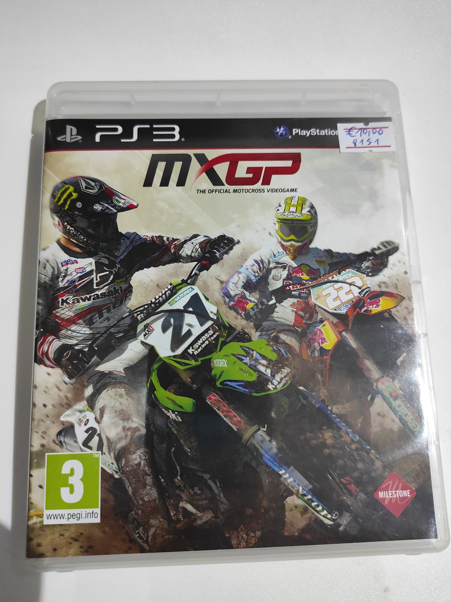 Gioco ps3 playstation 3 mxgp moto