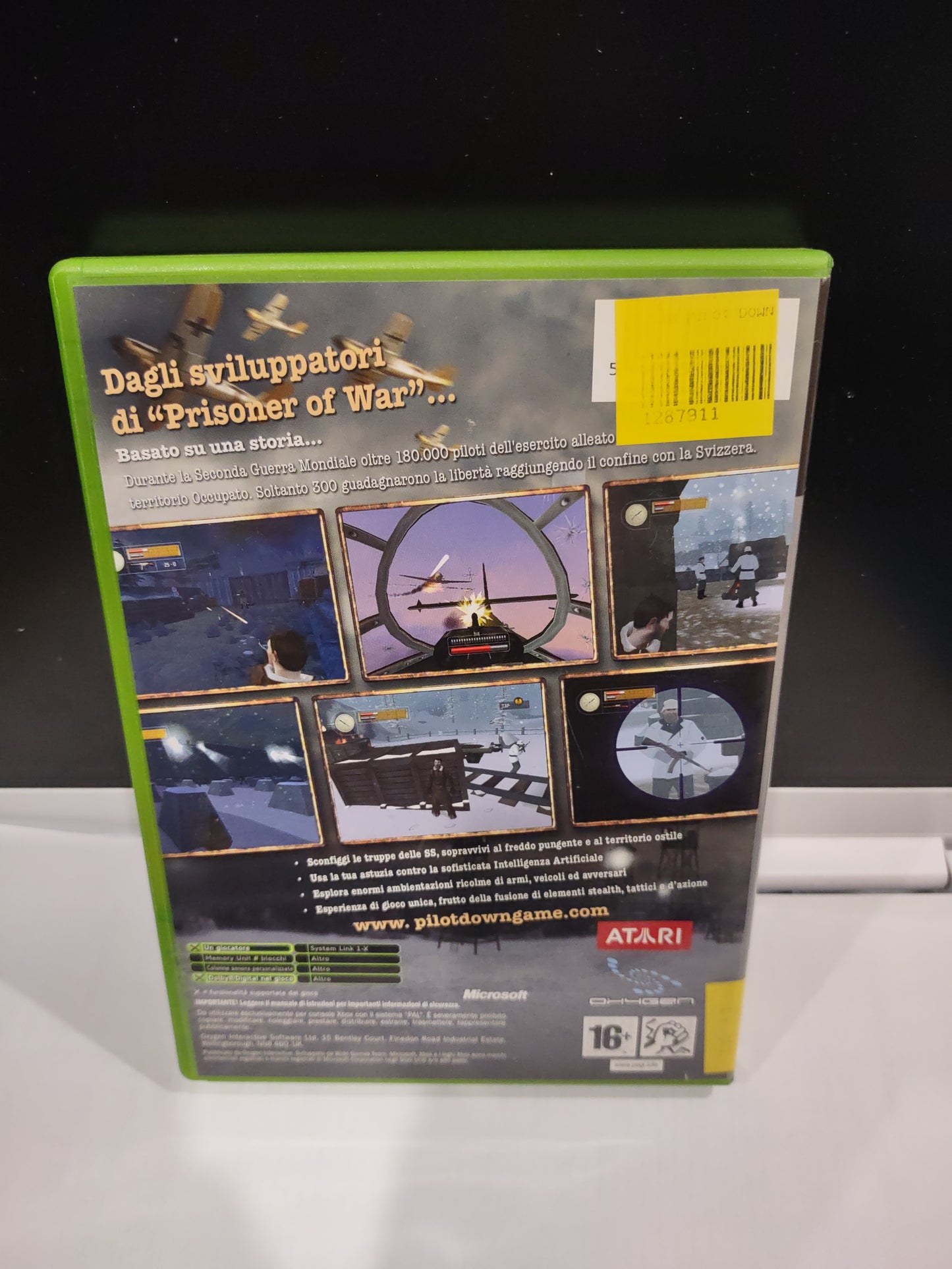 Gioco Microsoft Xbox pilot down behind enemy lines