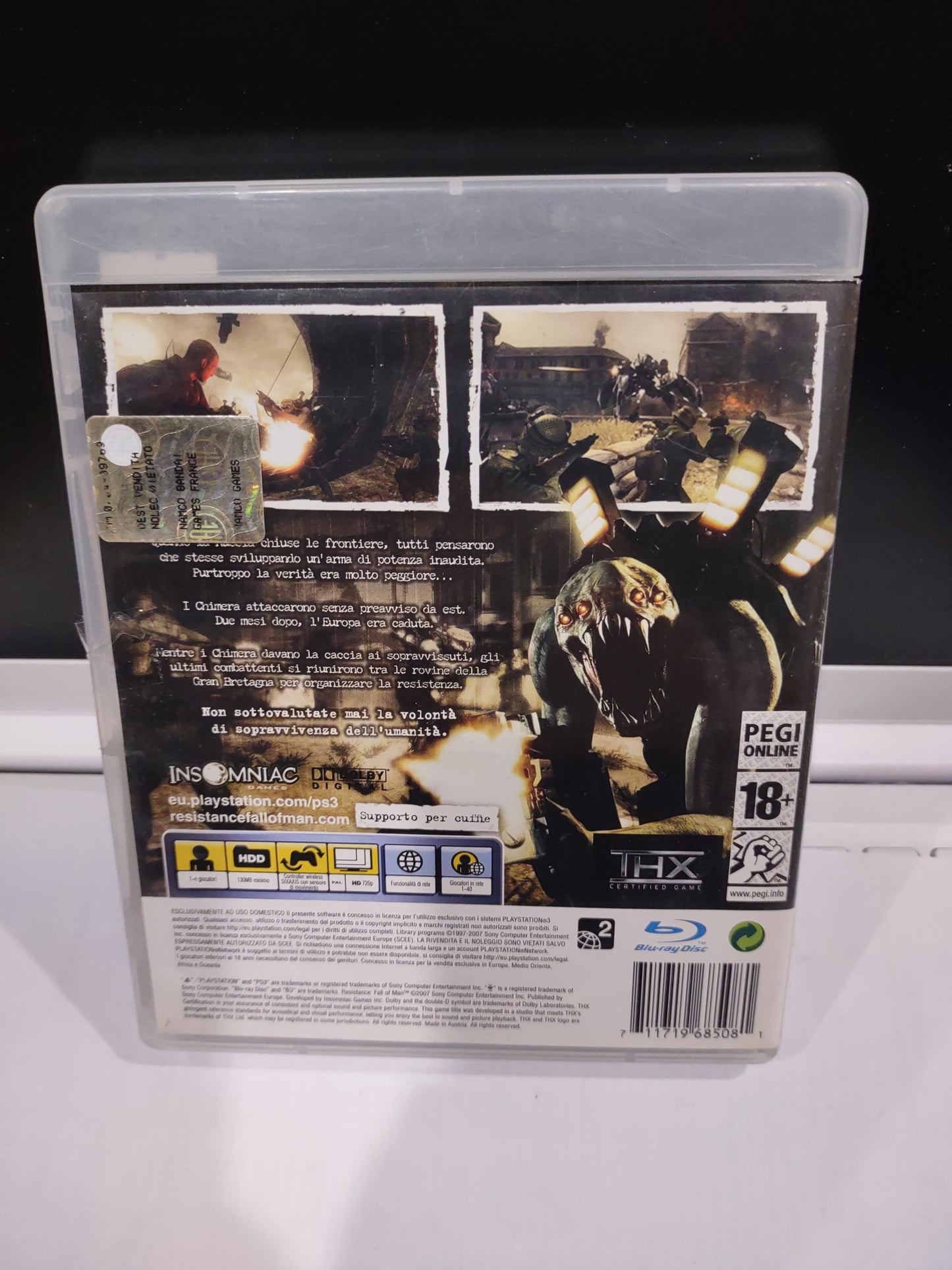 Gioco ps3 PlayStation resistance 1