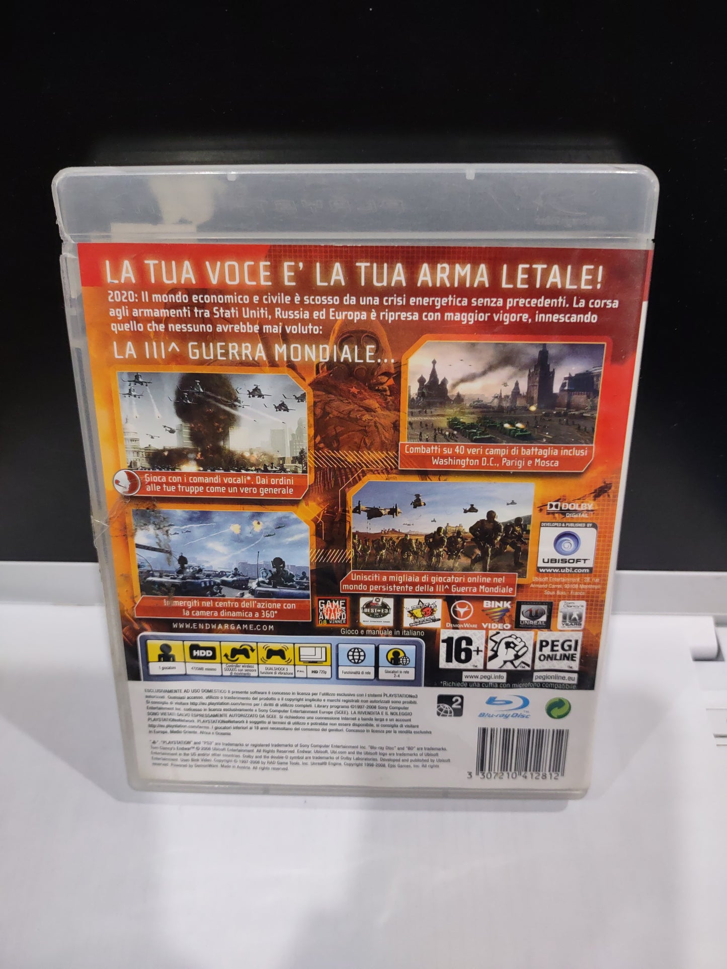 Gioco ps3 Tom clancy's endwar