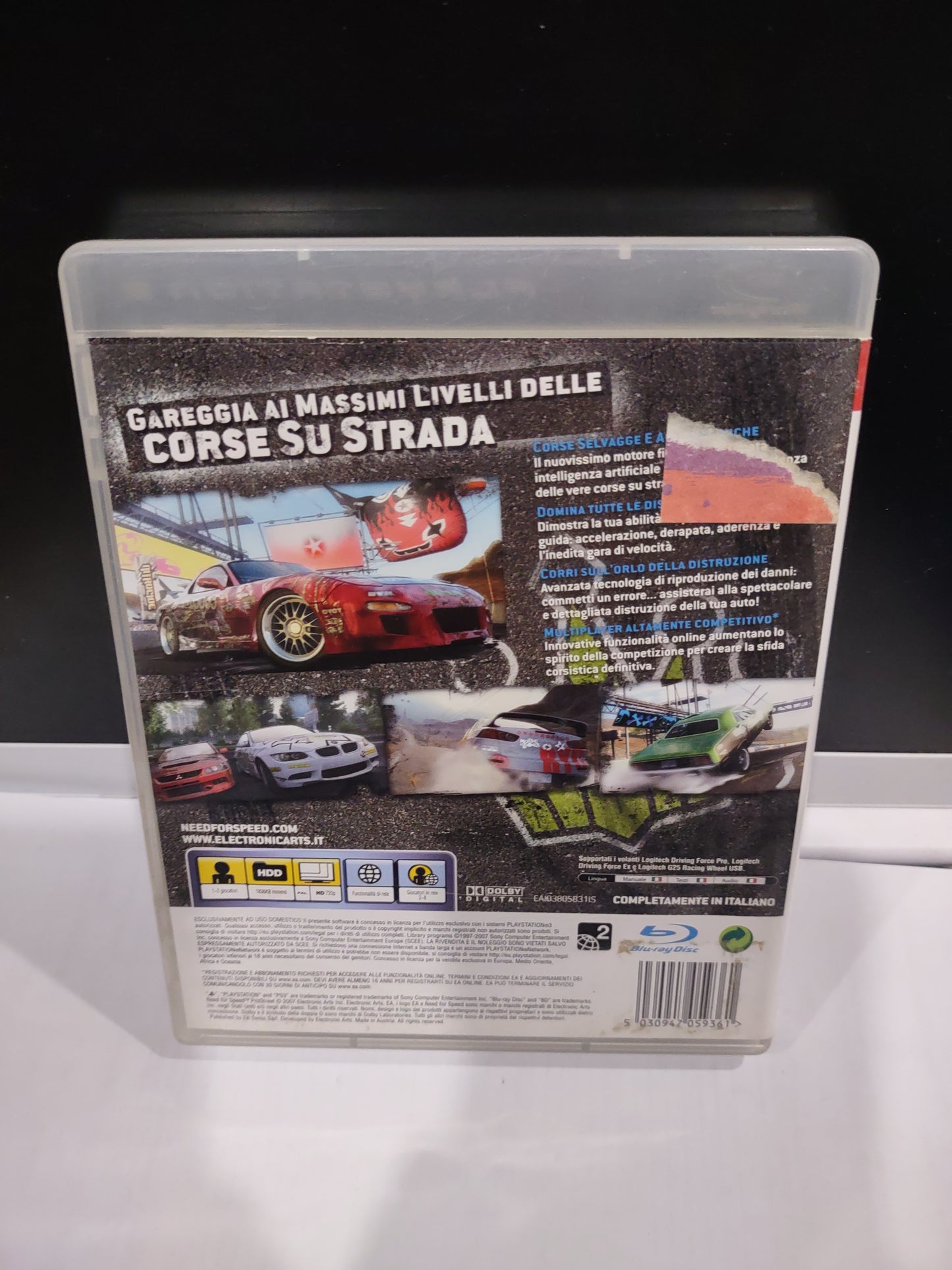 Gioco PS3 PlayStation Need for Speed prostreet