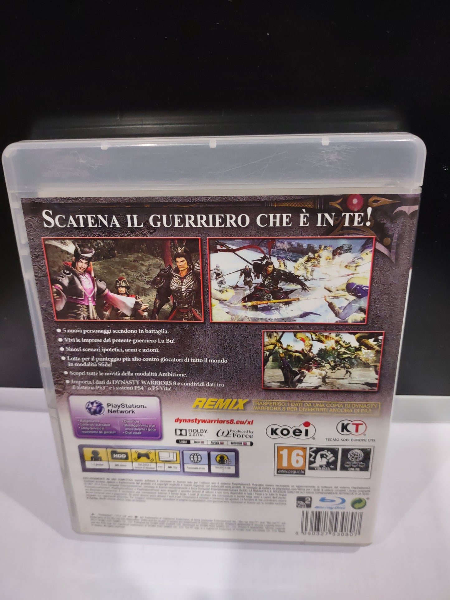 Gioco ps3 PlayStation Extreme Legends dynasty warriors 8