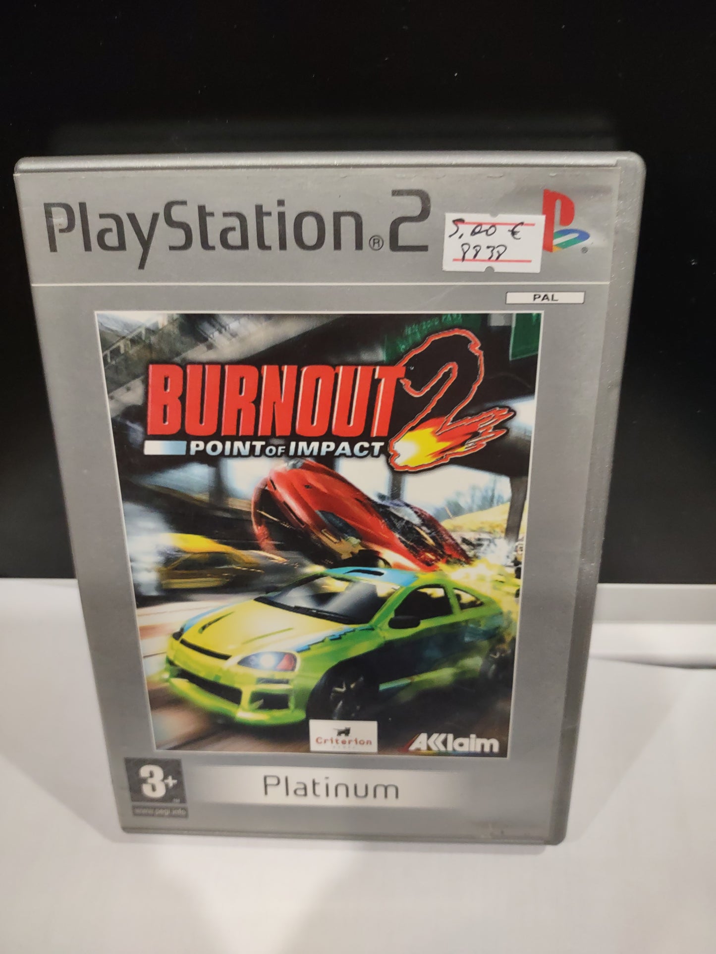 Gioco PS2 PlayStation bornout 2 point of impact