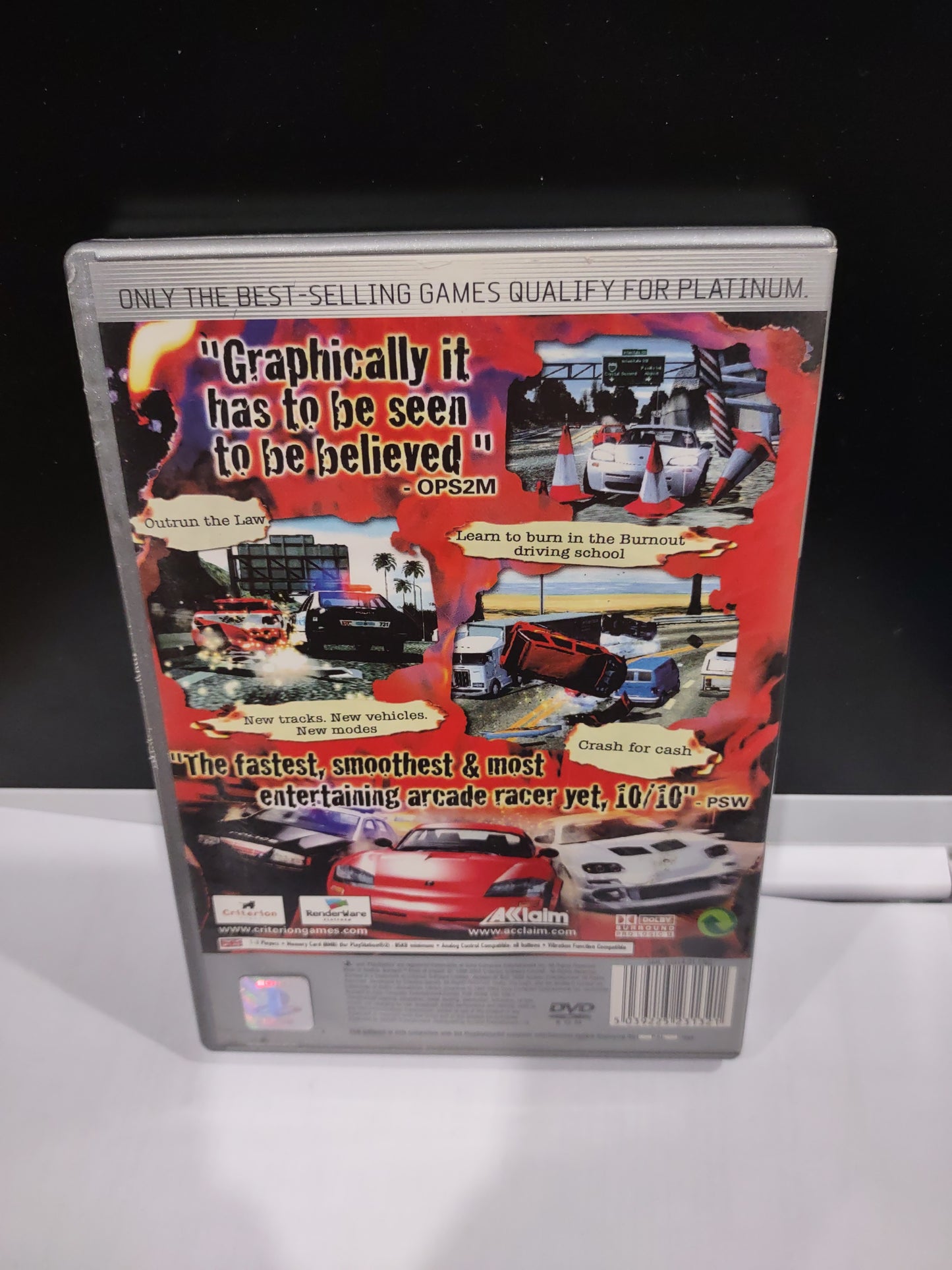 Gioco PS2 PlayStation bornout 2 point of impact