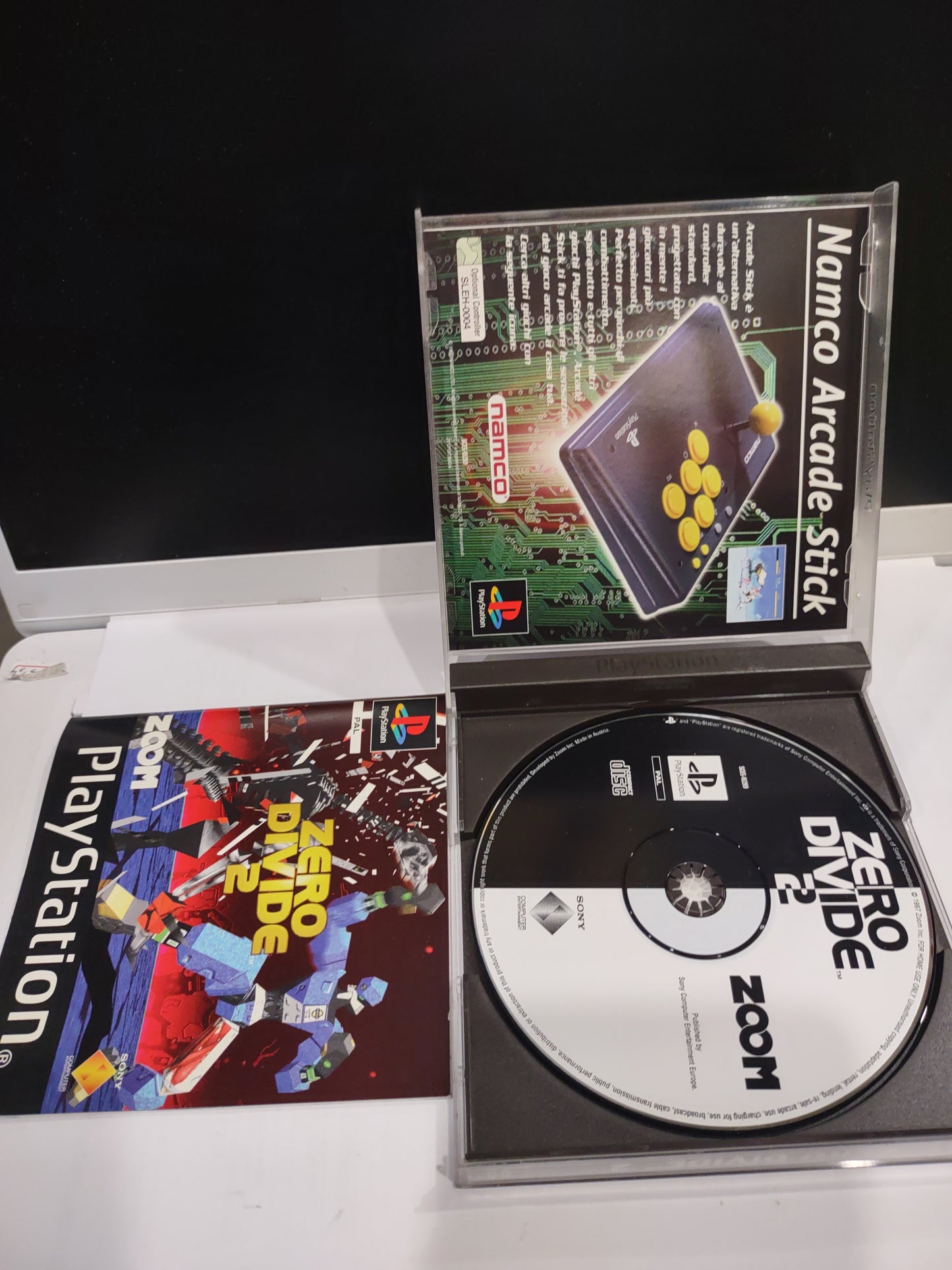 Gioco PS1 PlayStation zero divide 2. PAL