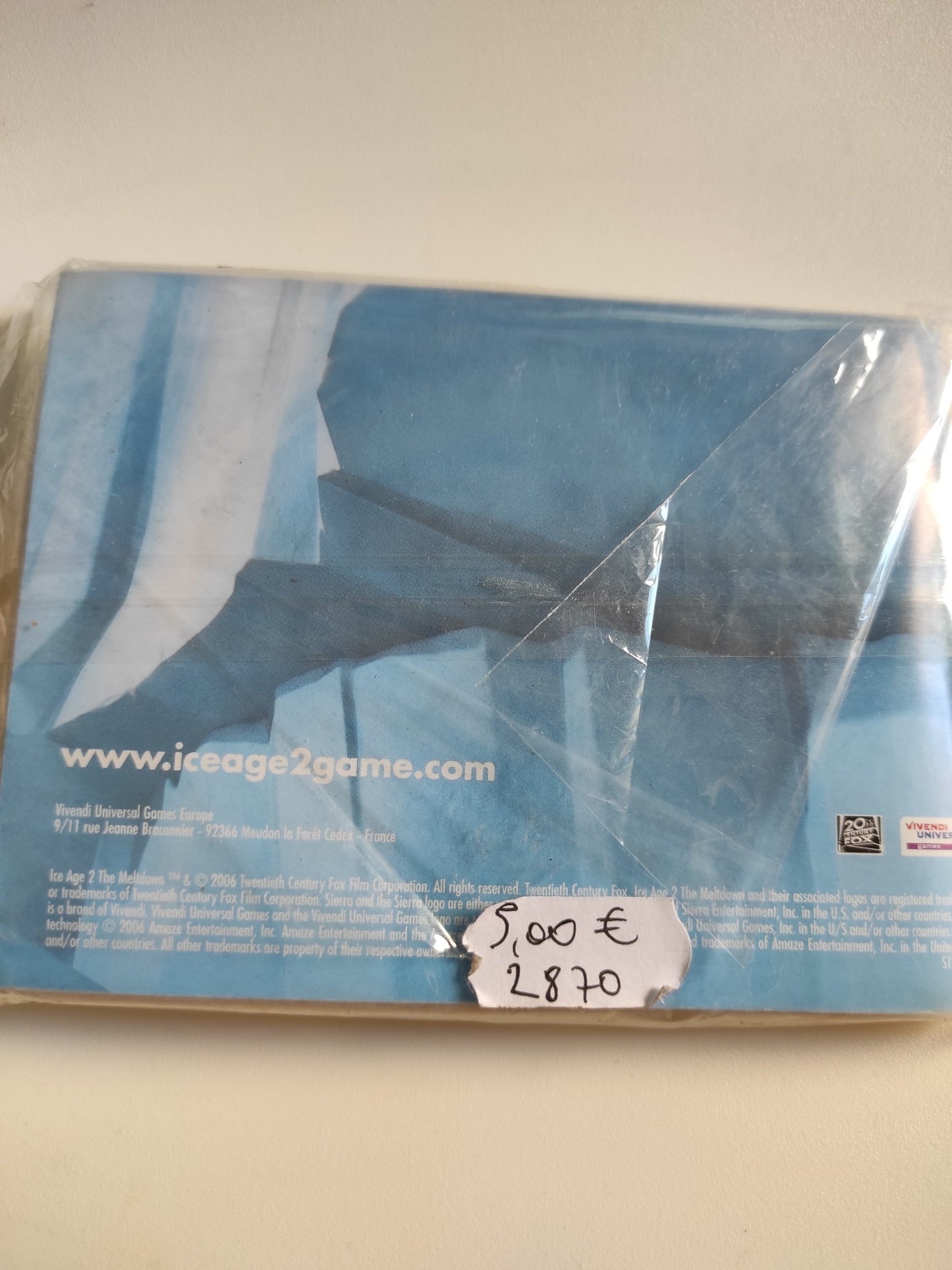 Gioco Nintendo gameboy advance ICE Age 2 l'era glaciale 2 con libretto