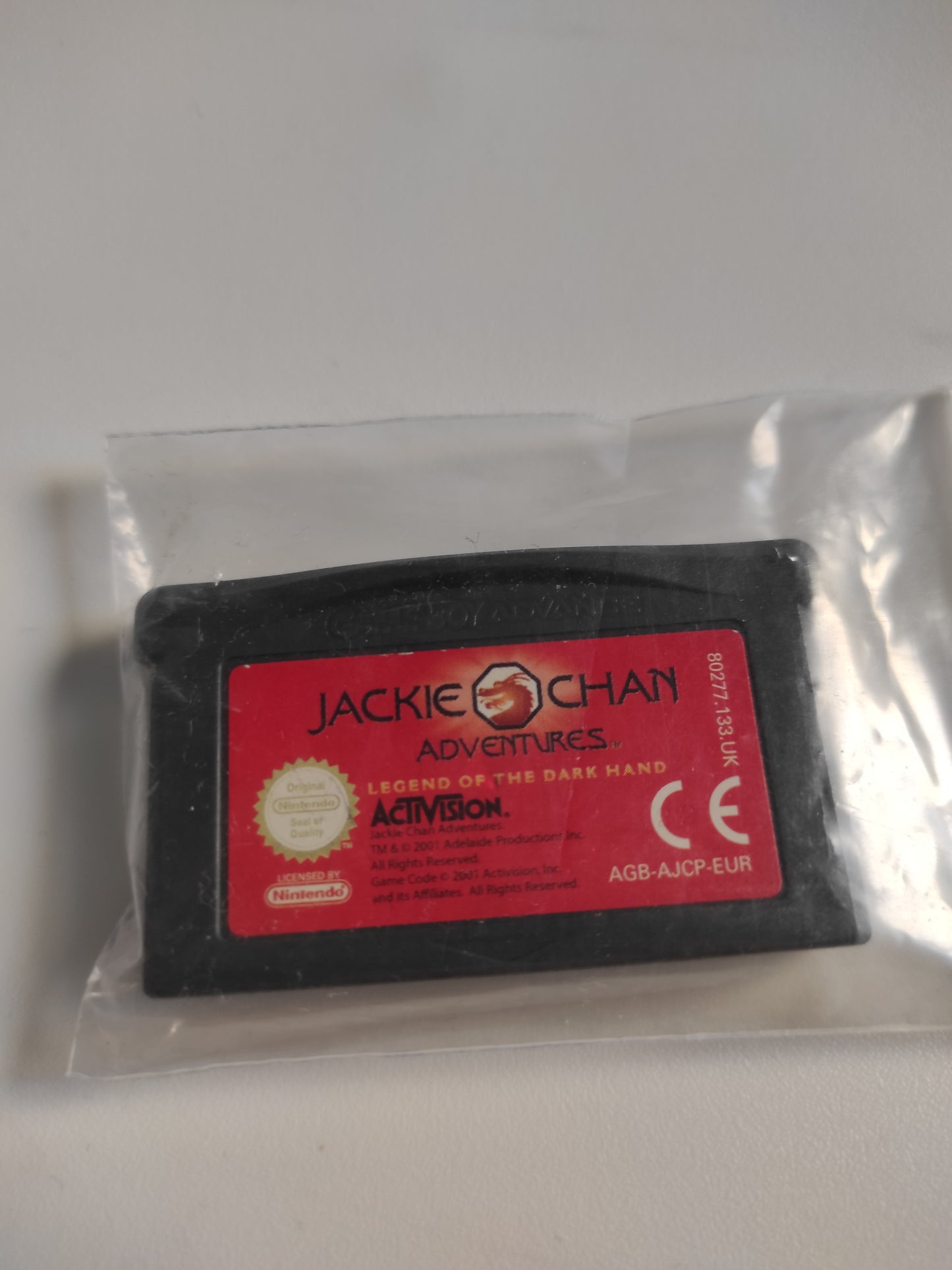 Gioco Nintendo gameboy advance Jackie chan