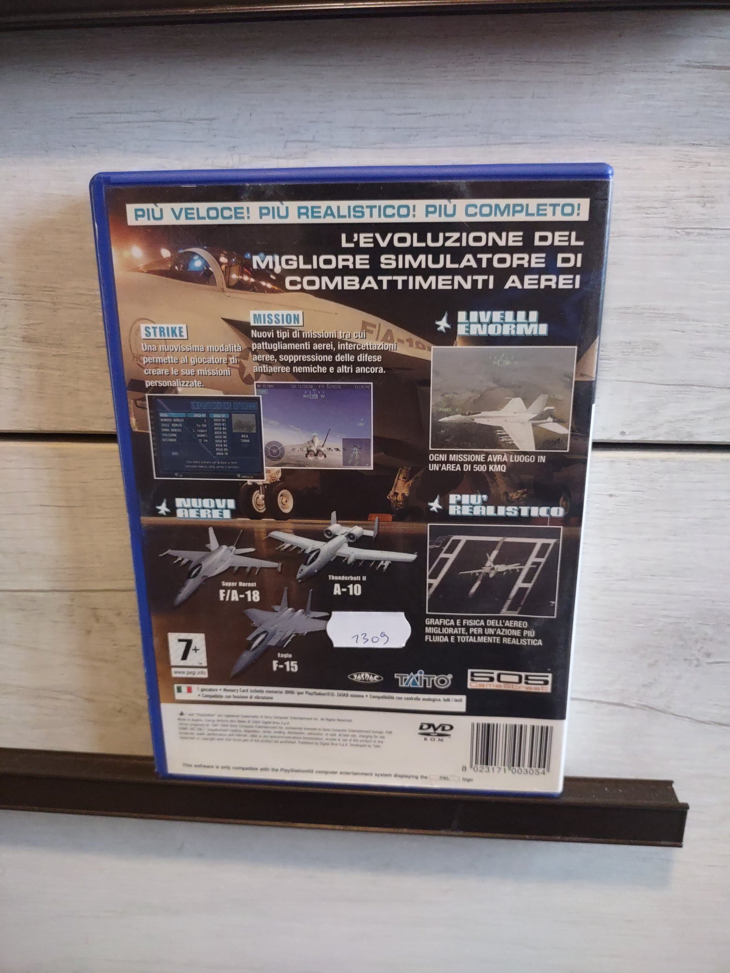 Gioco PS2 PlayStation Energy airforce AIM strike