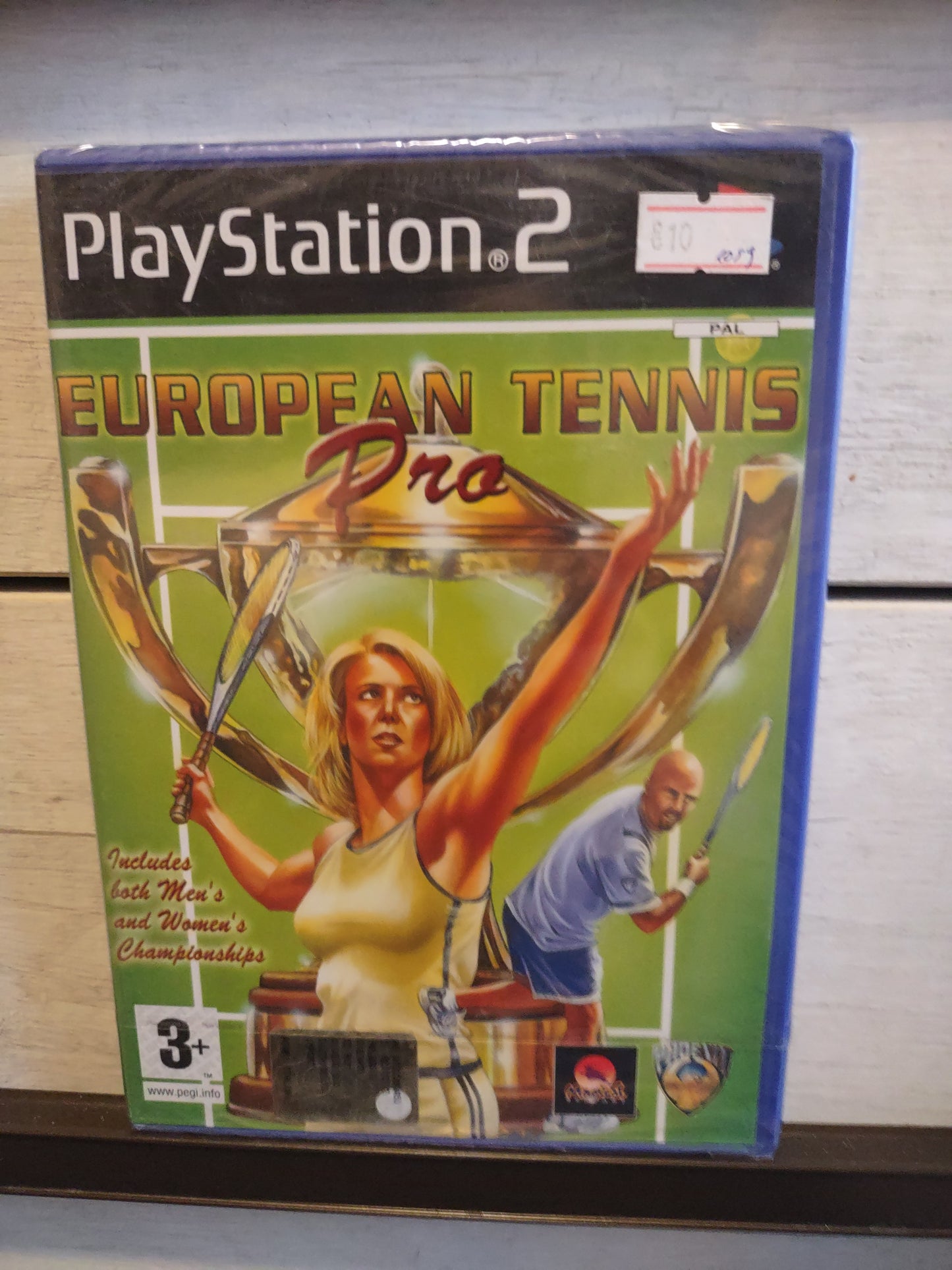 Gioco PS2 PlayStation european tennis Pro sigillato
