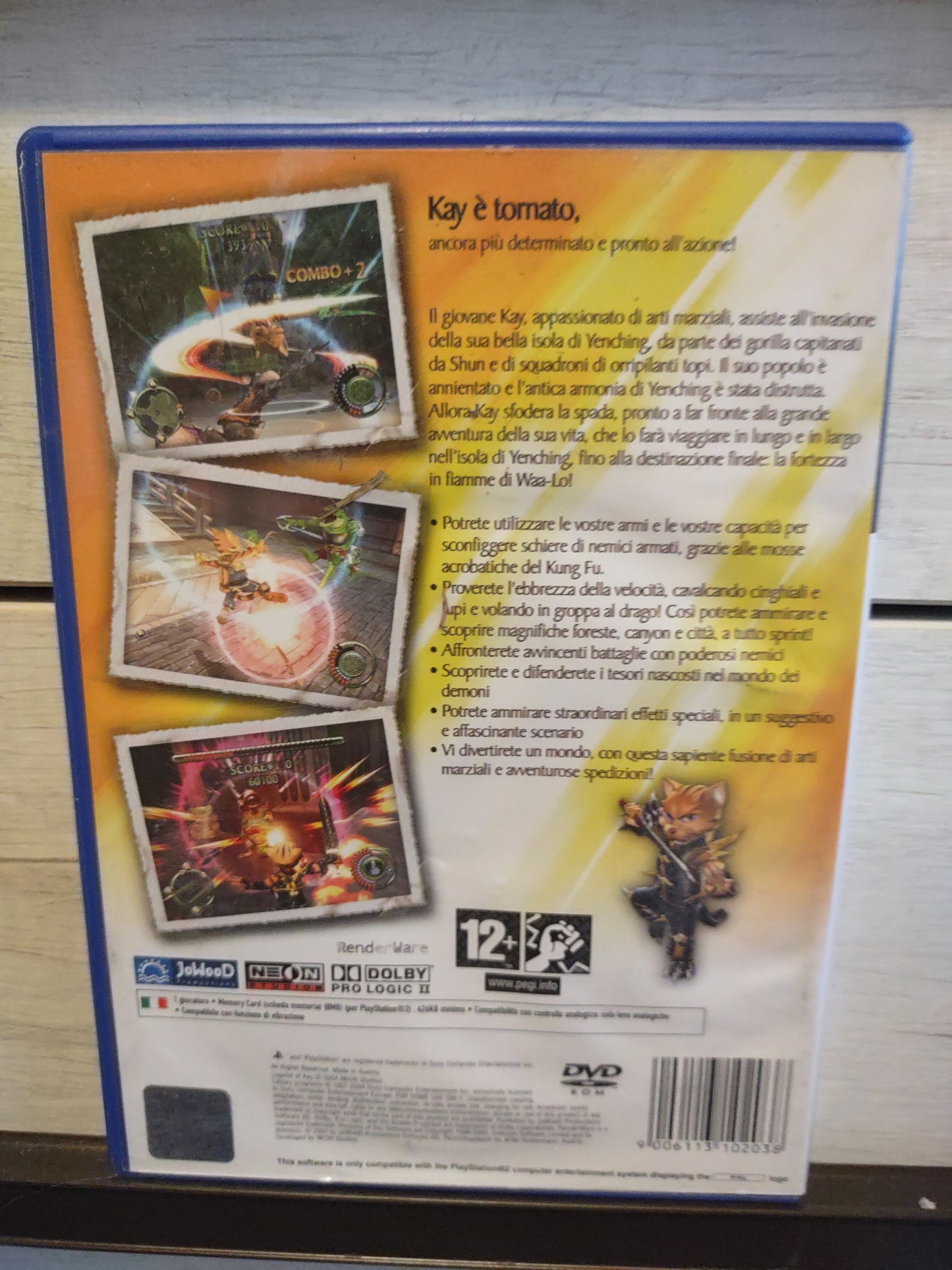 Gioco Ps2 PlayStation Legend of Kay ita